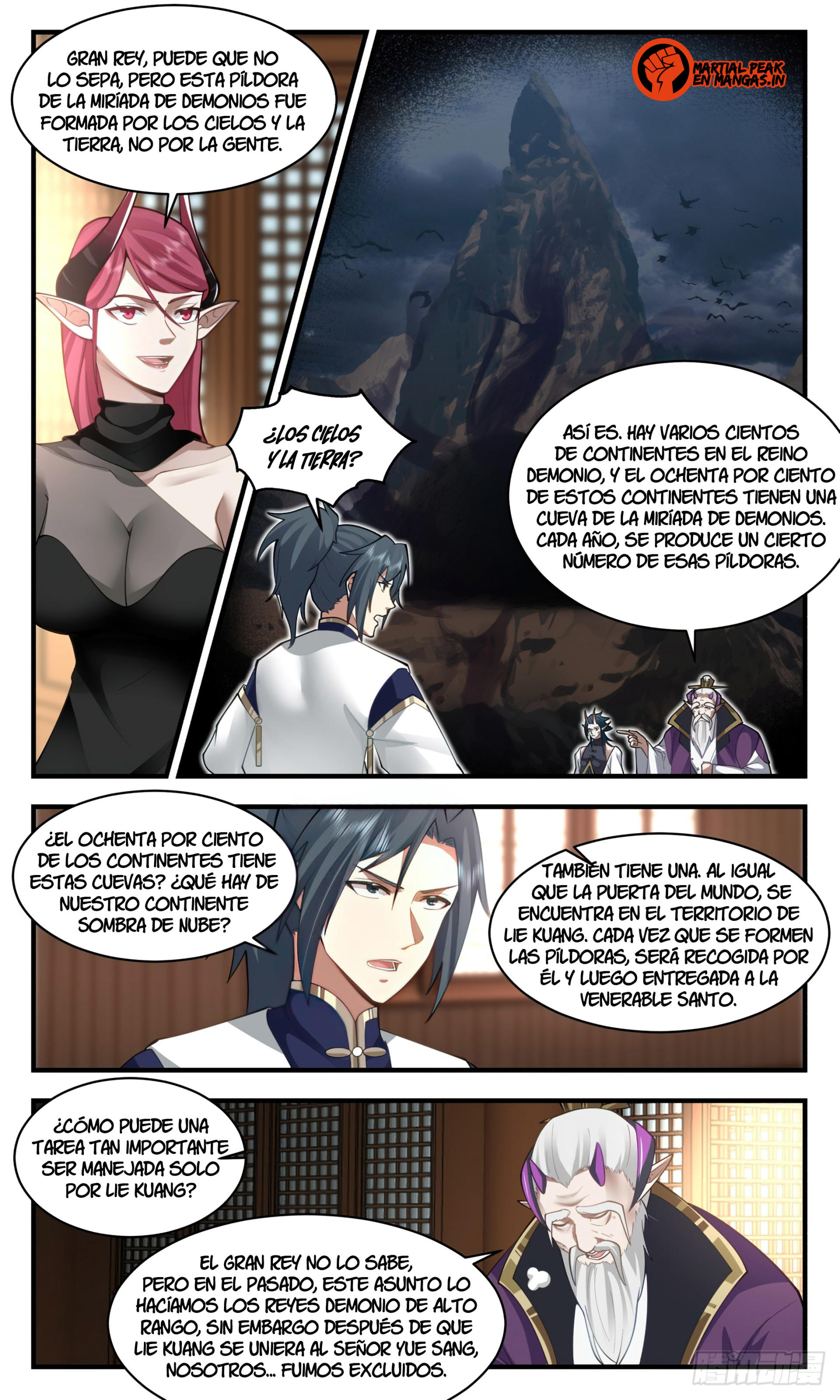 Martial Peak Capítulo 2384 - Página 9 en español