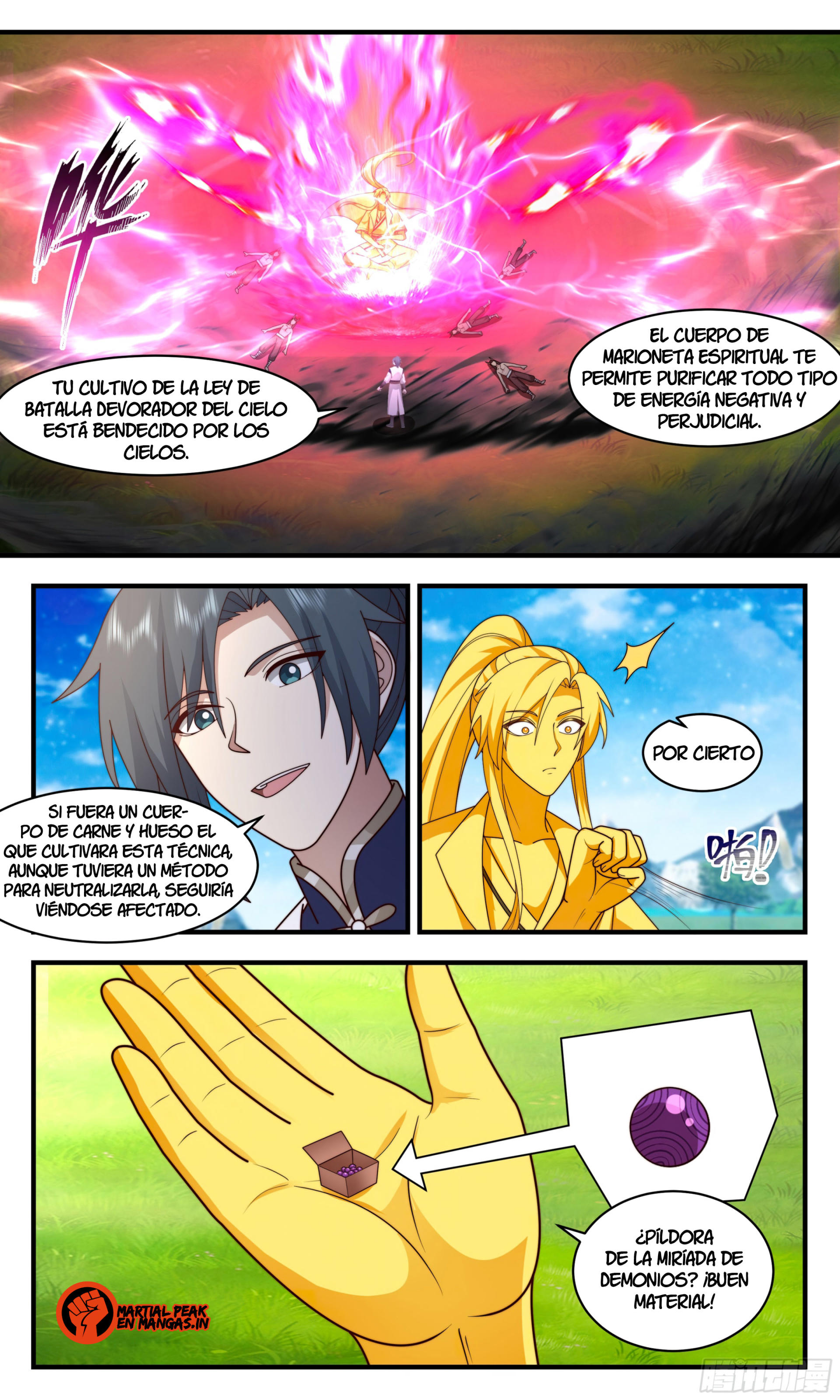 Martial Peak Capítulo 2385 - Página 4 en español