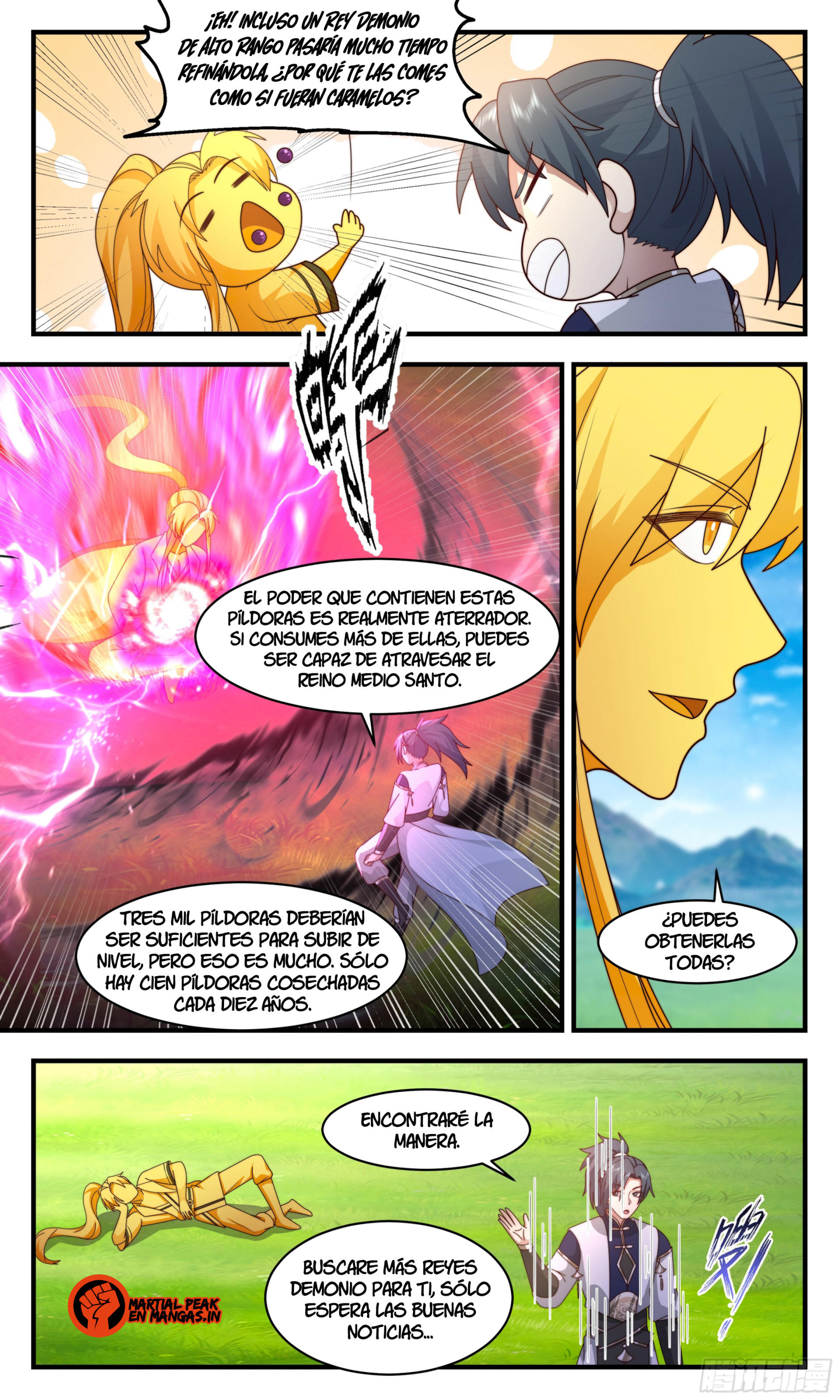 Martial Peak Capítulo 2385 - Página 5 en español
