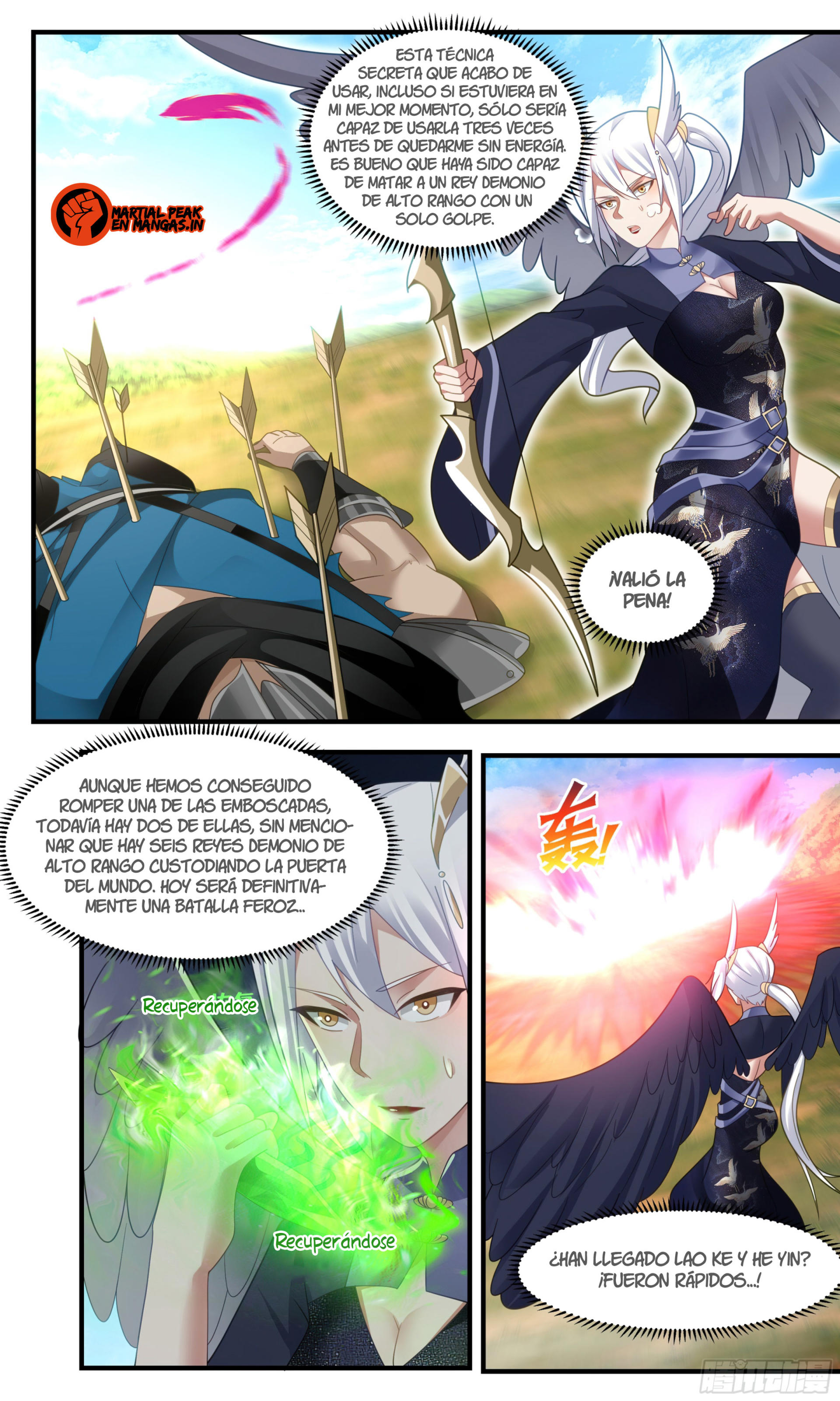Martial Peak Capítulo 2387 - Página 12 en español