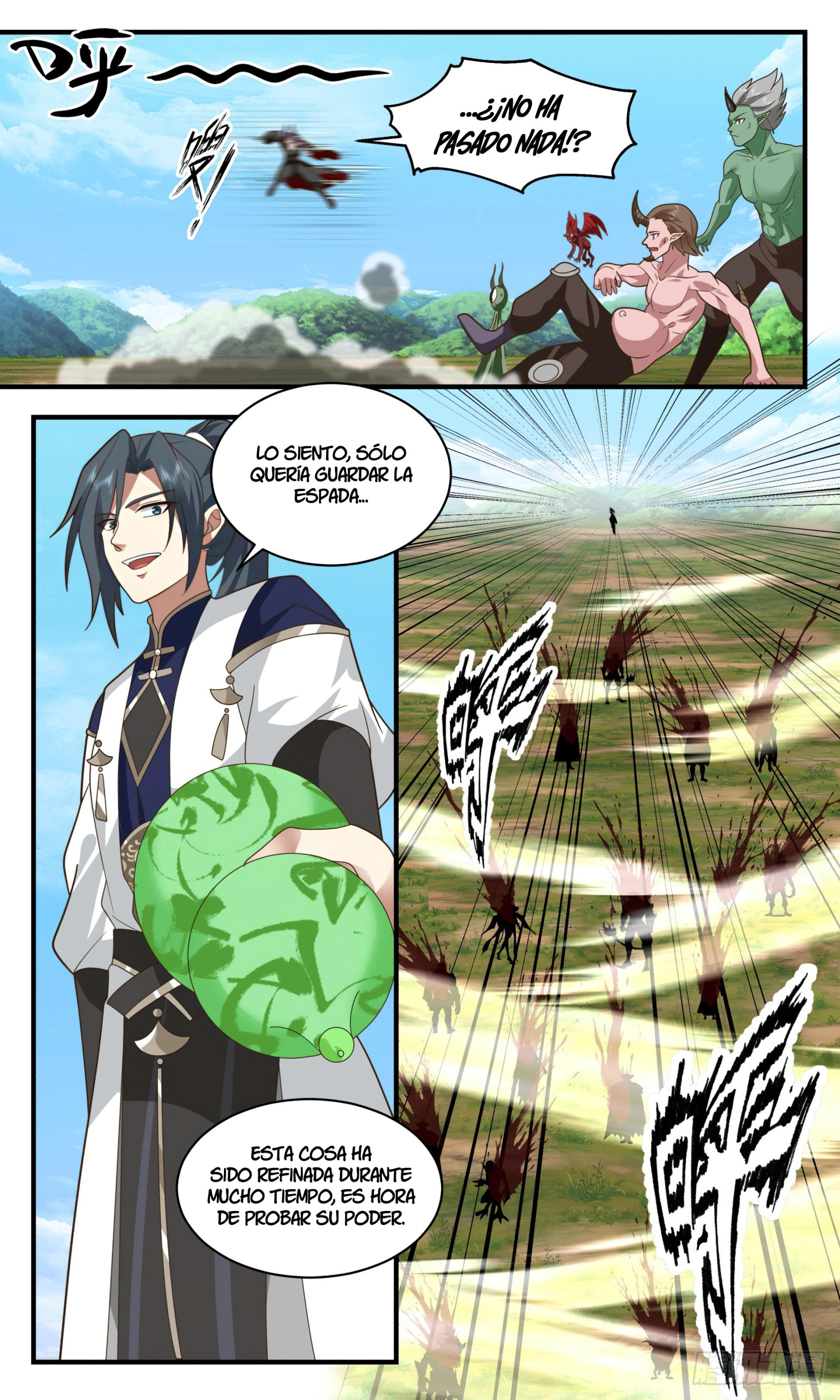 Martial Peak Capítulo 2388 - Página 12 en español