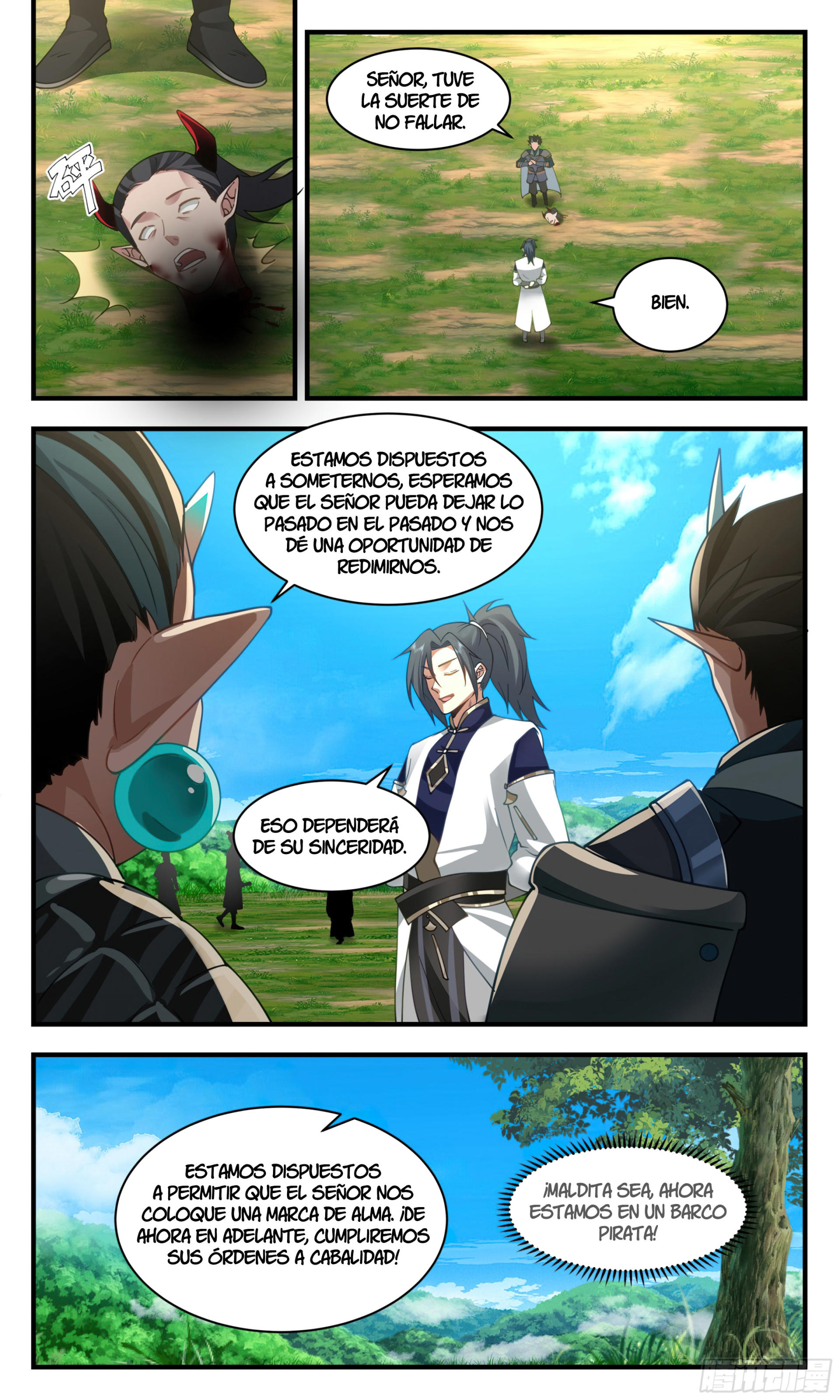 Martial Peak Capítulo 2390 - Página 11 en español