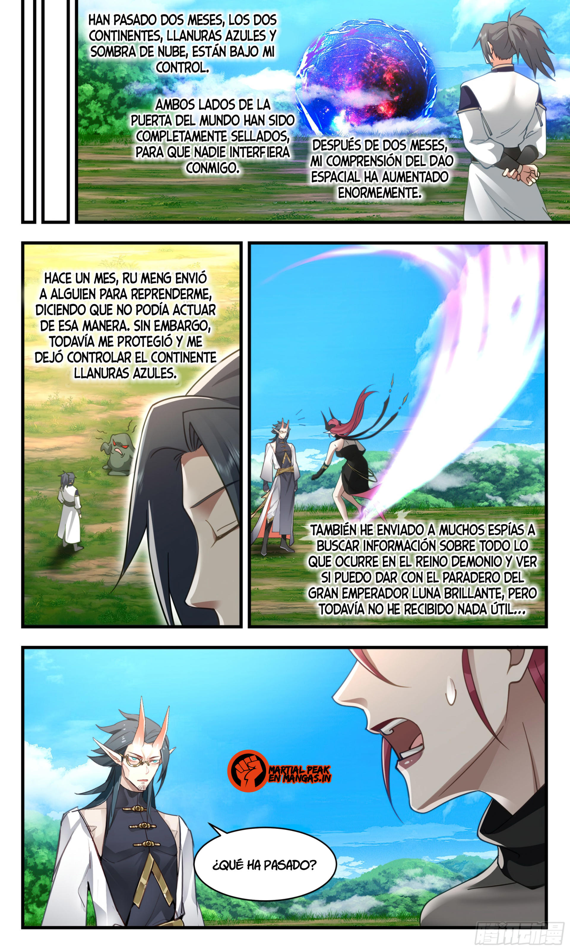 Martial Peak Capítulo 2390 - Página 12 en español