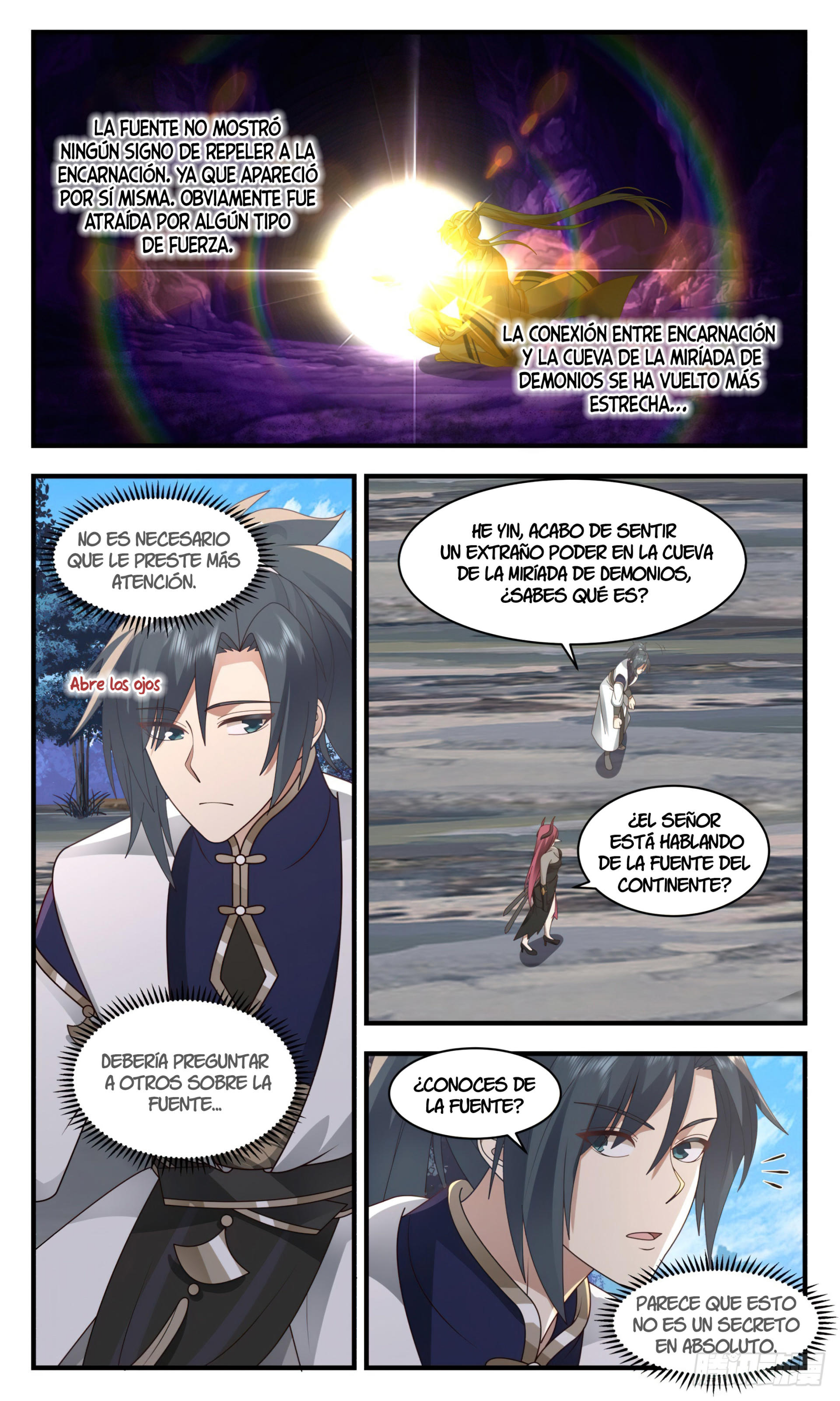 Martial Peak Capítulo 2391 - Página 10 en español