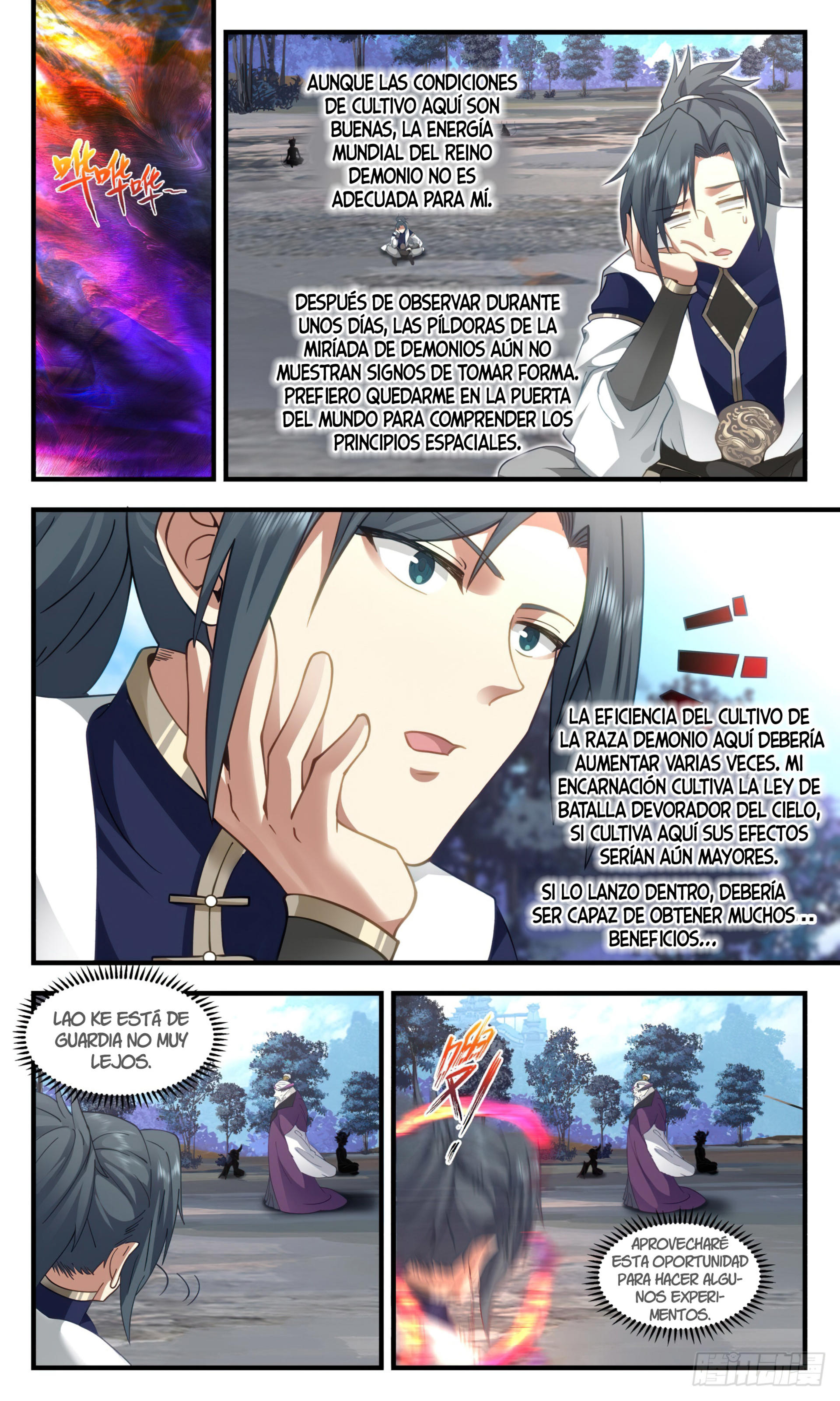 Martial Peak Capítulo 2391 - Página 4 en español