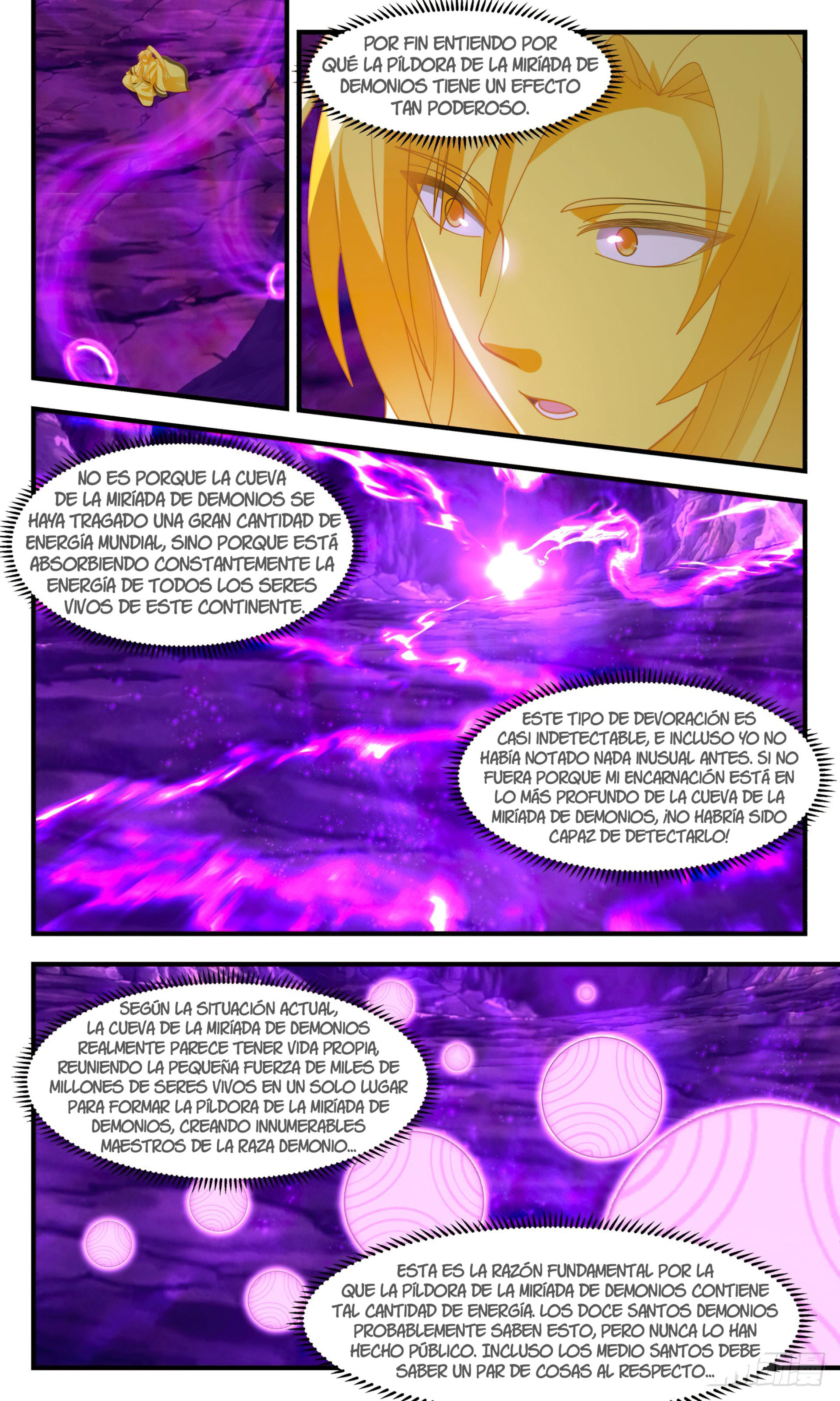 Martial Peak Capítulo 2391 - Página 8 en español