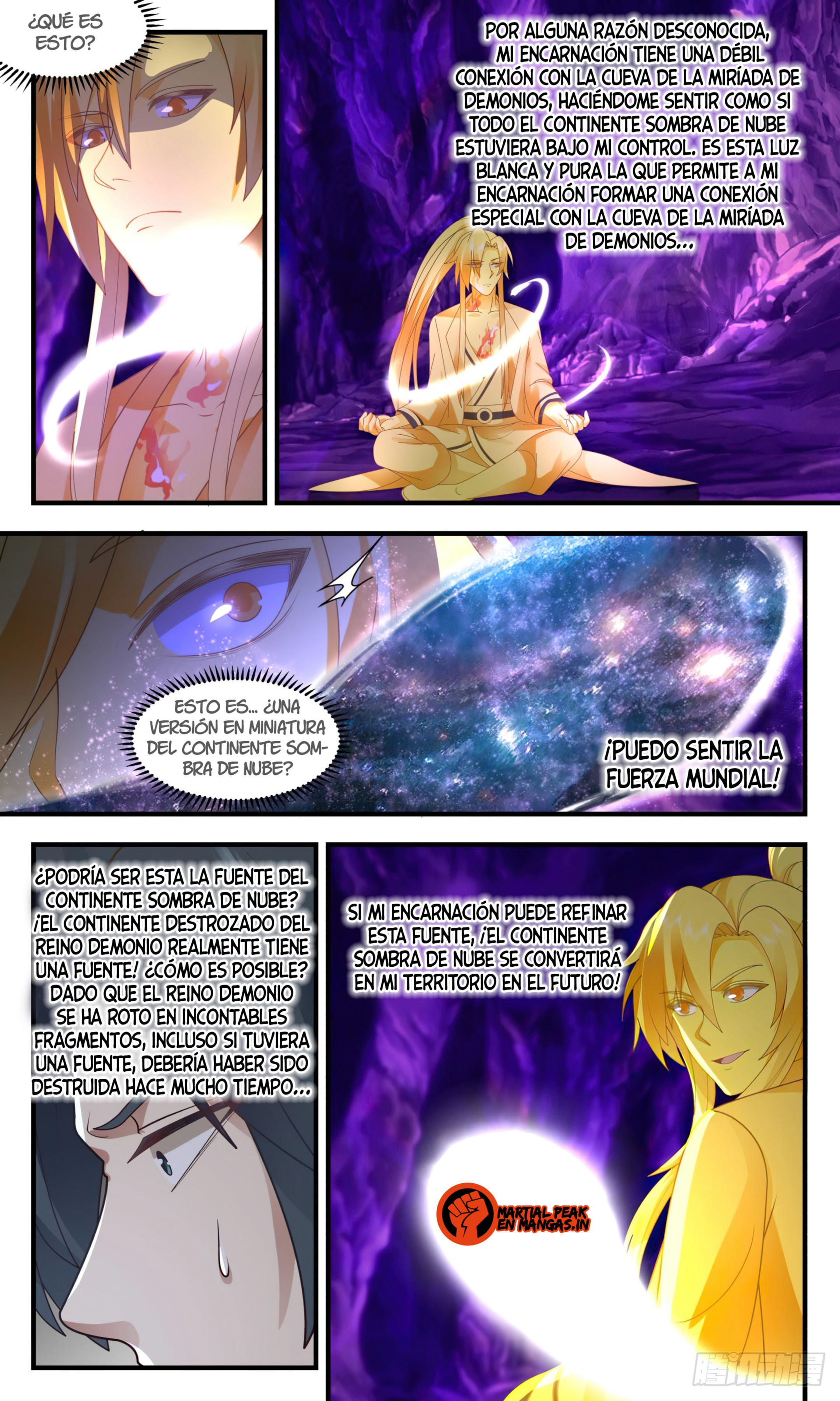 Martial Peak Capítulo 2391 - Página 9 en español