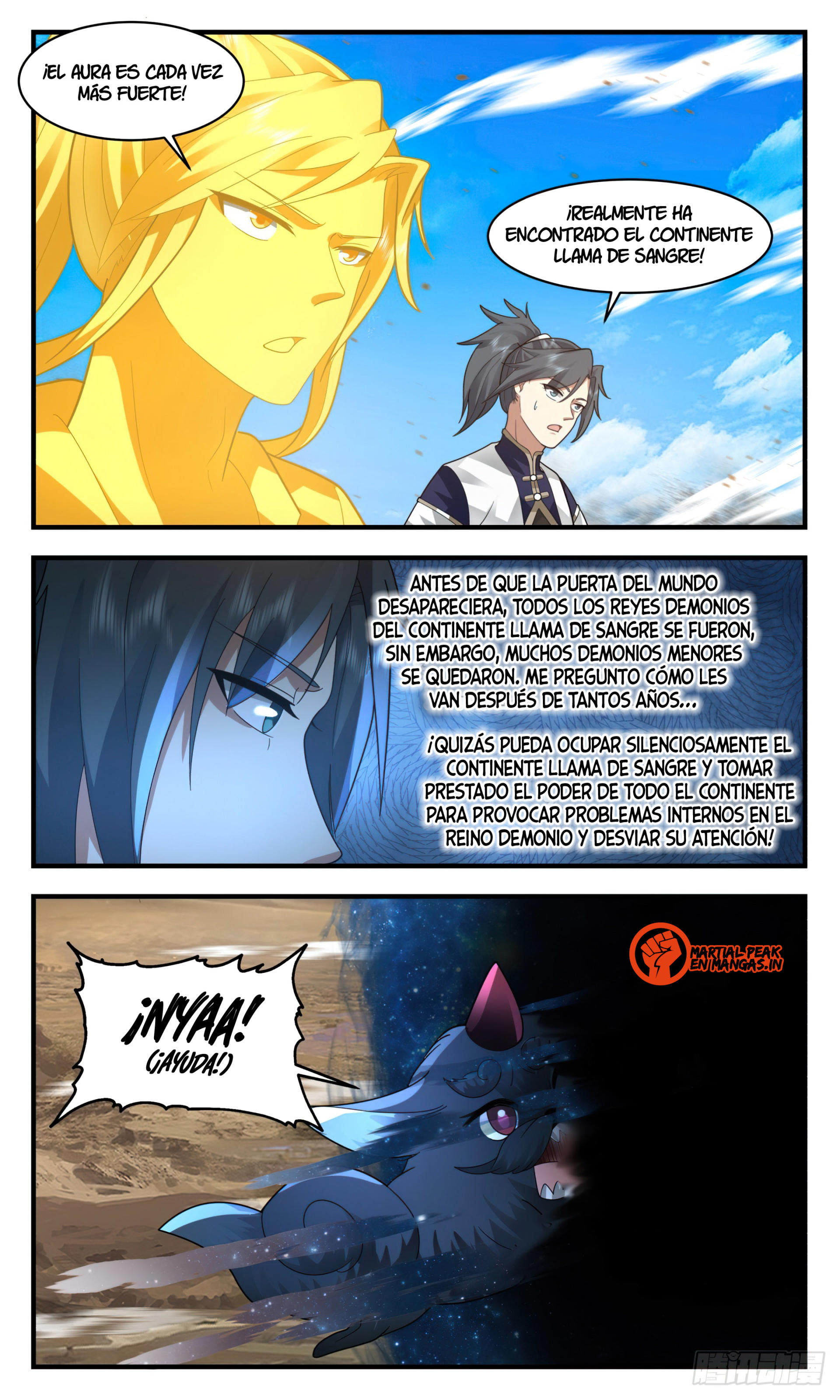 Martial Peak Capítulo 2392 - Página 10 en español