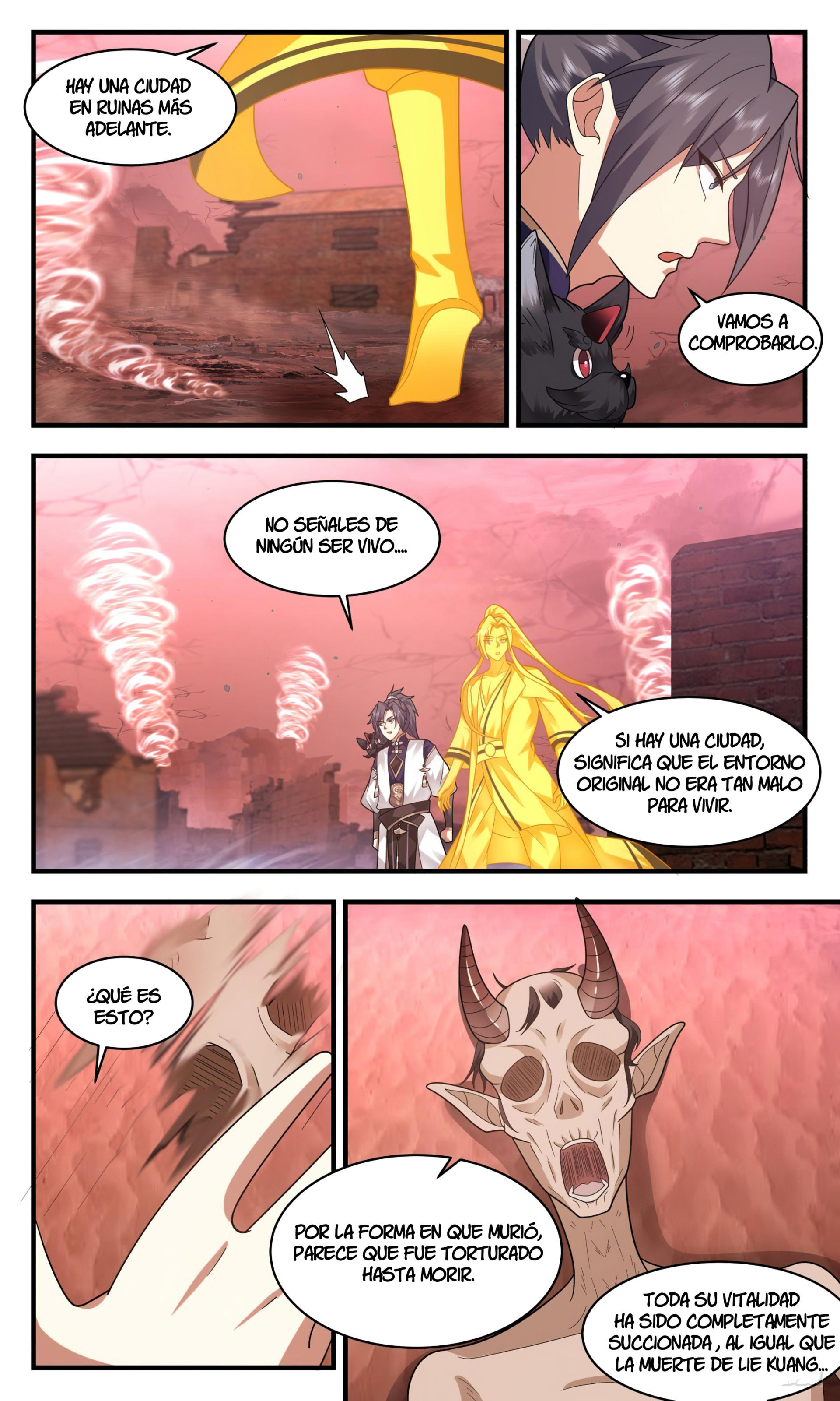 Martial Peak Capítulo 2392 - Página 12 en español
