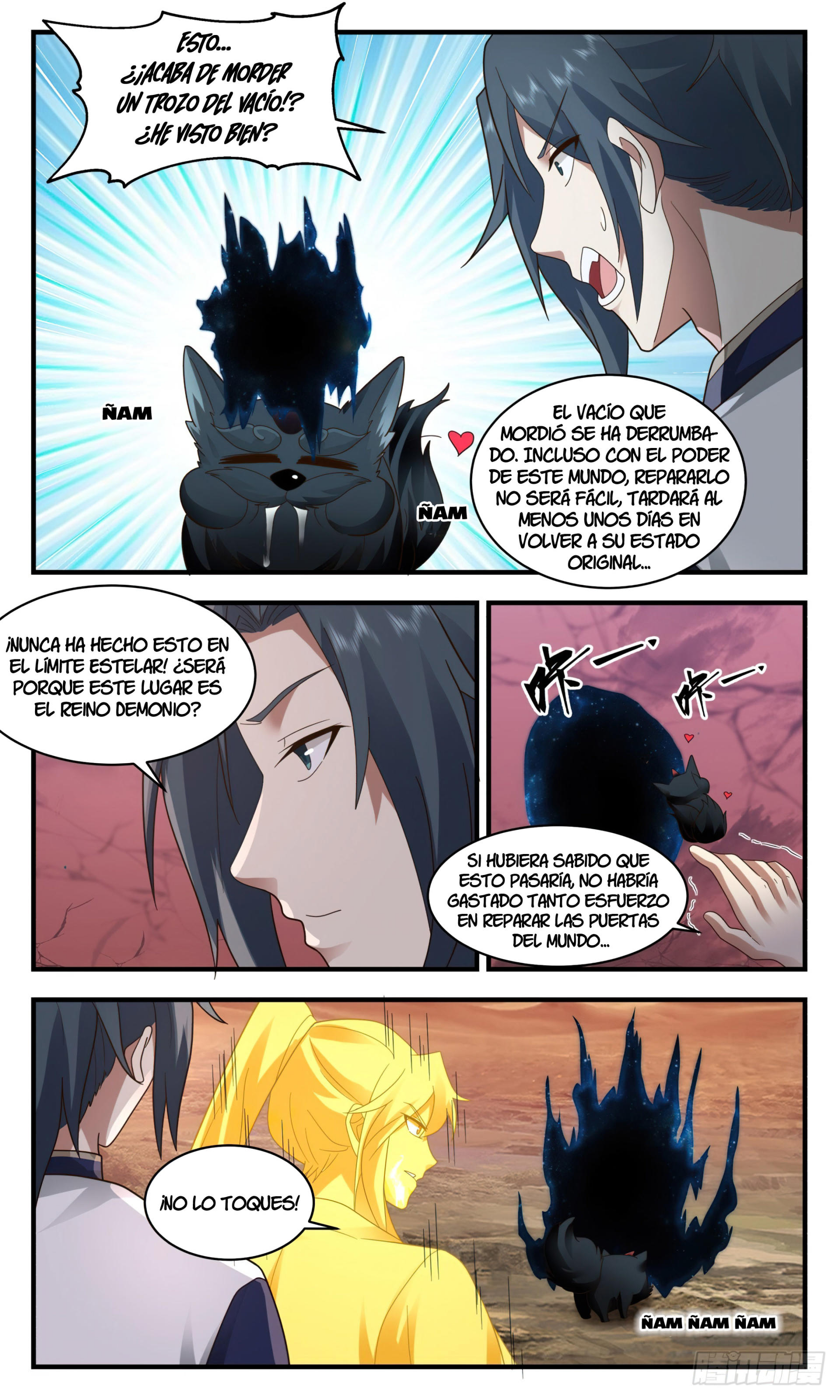 Martial Peak Capítulo 2392 - Página 8 en español