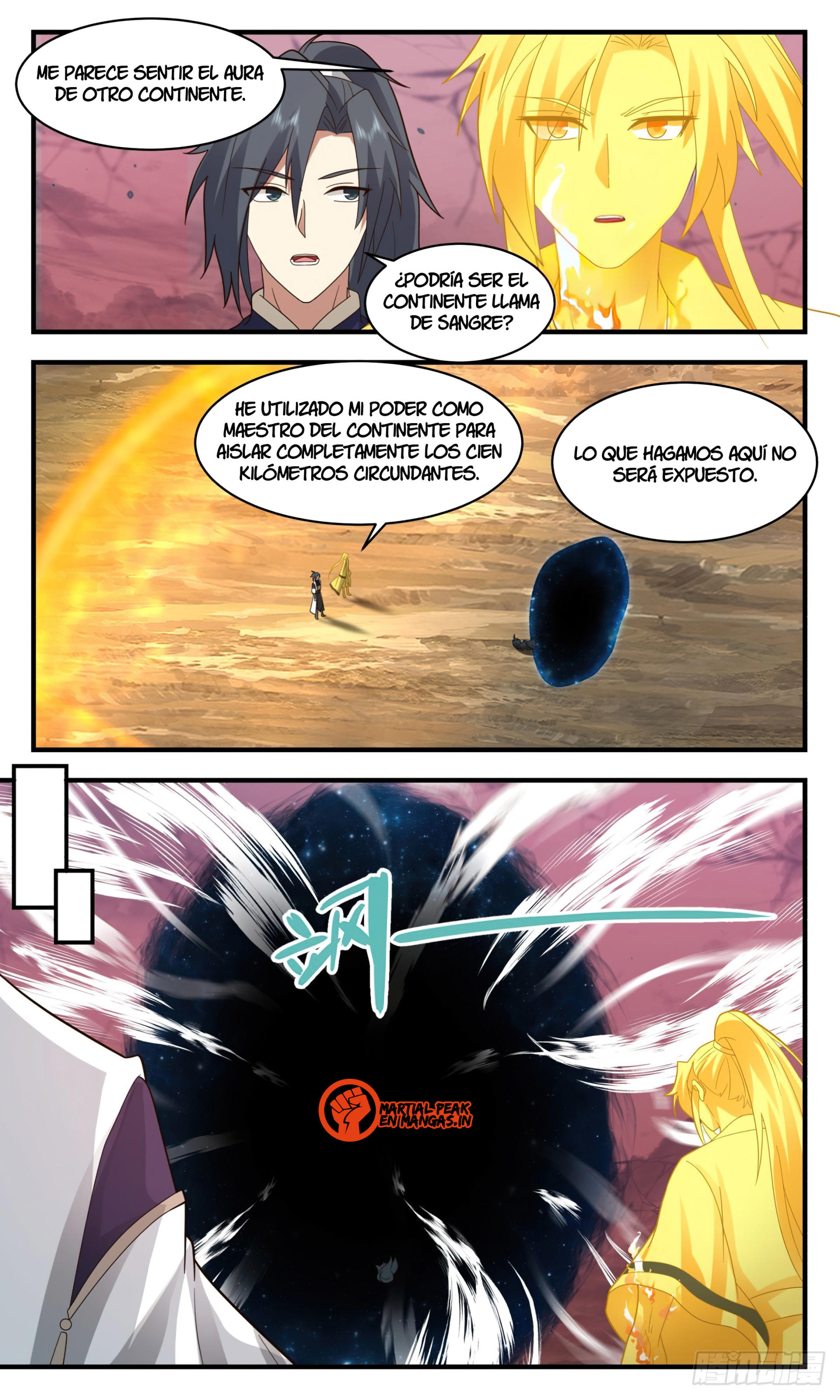 Martial Peak Capítulo 2392 - Página 9 en español