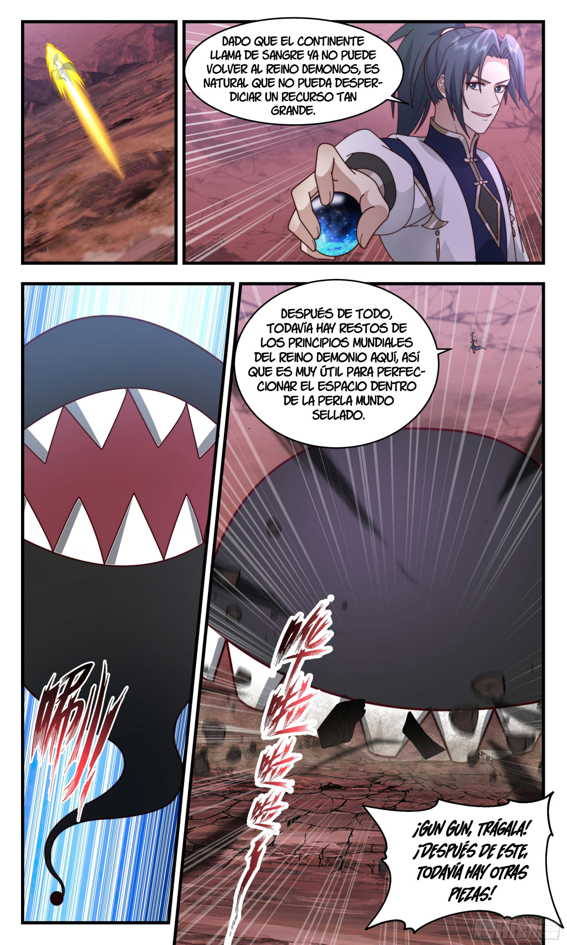 Martial Peak Capítulo 2393 - Página 10 en español