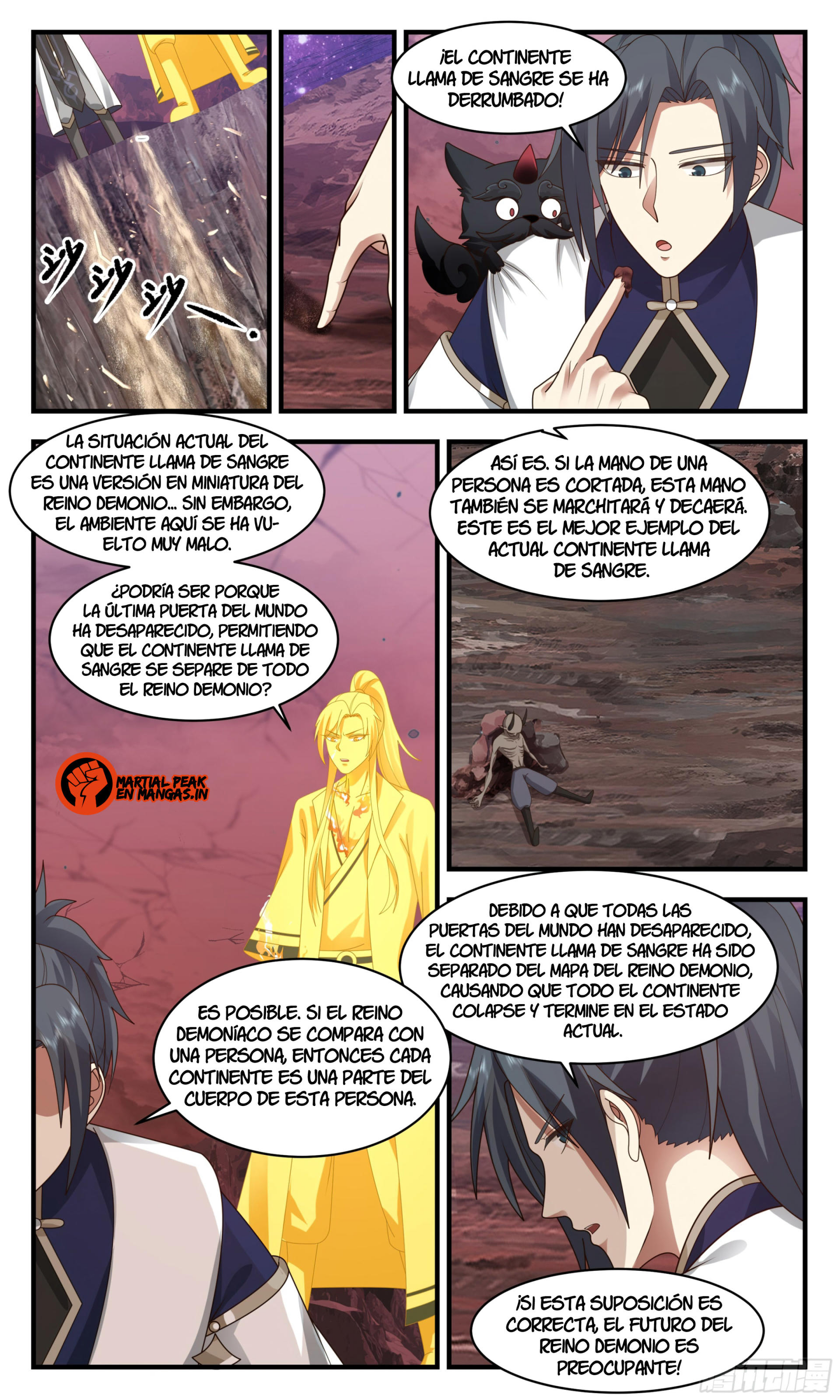 Martial Peak Capítulo 2393 - Página 3 en español