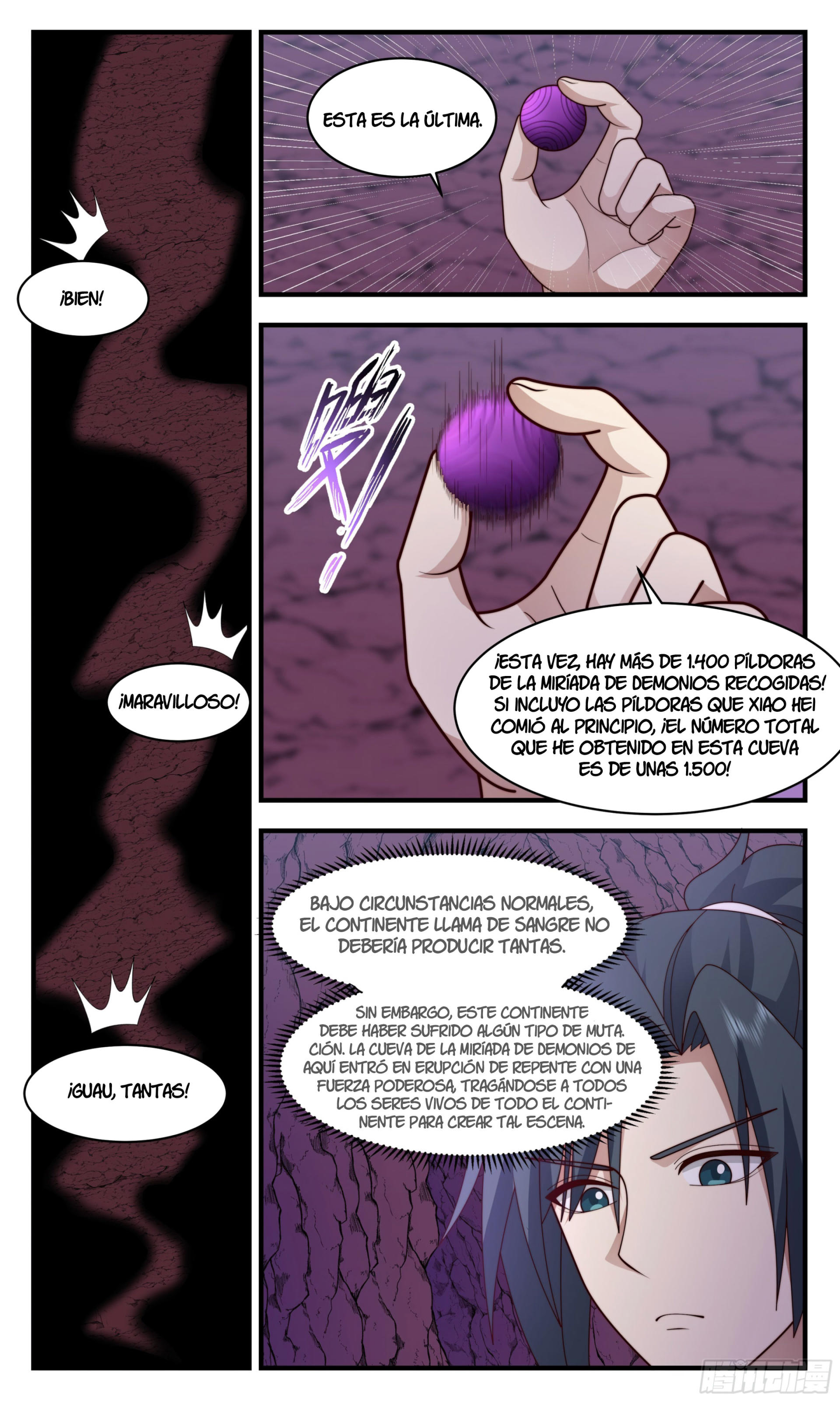 Martial Peak Capítulo 2393 - Página 9 en español