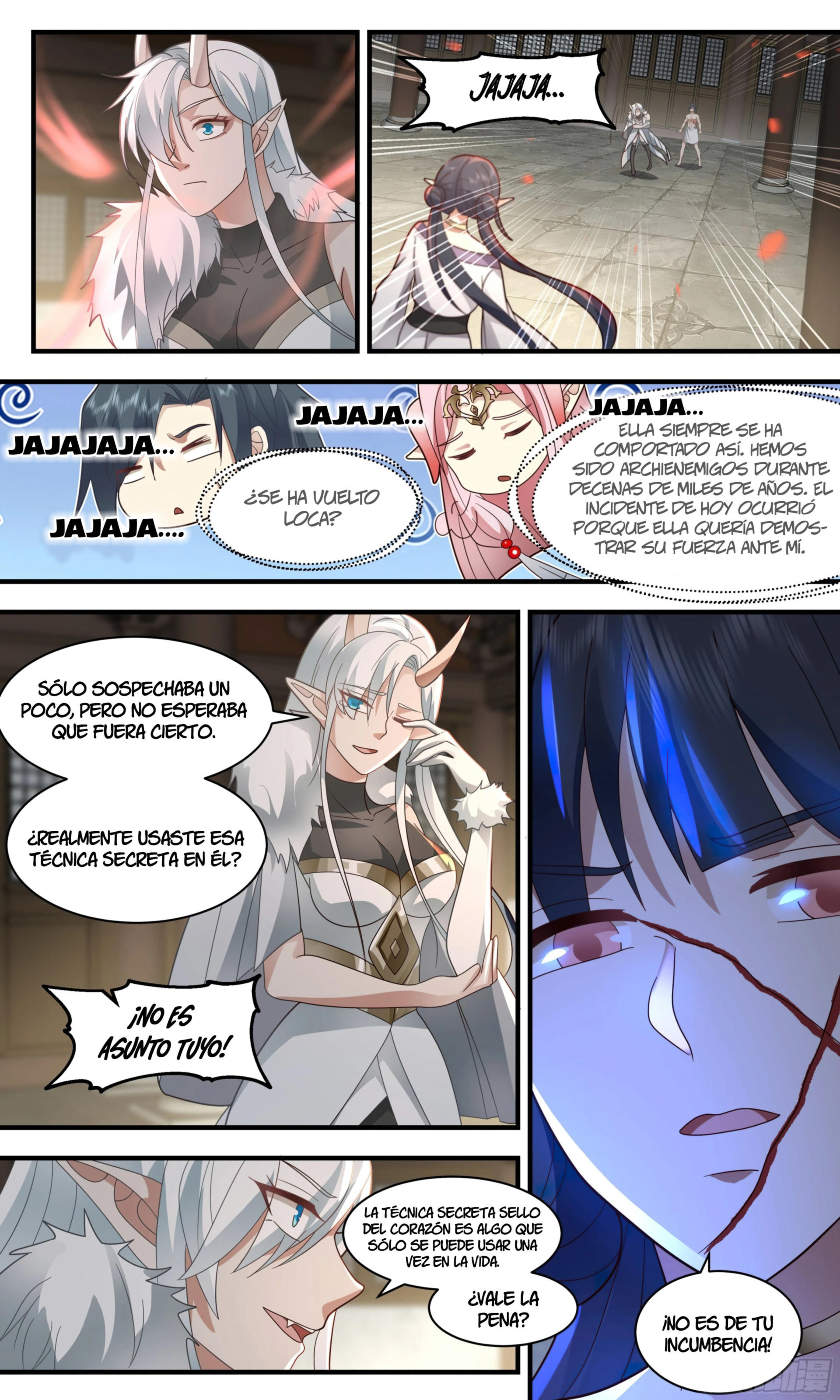 Martial Peak Capítulo 2395 - Página 8 en español