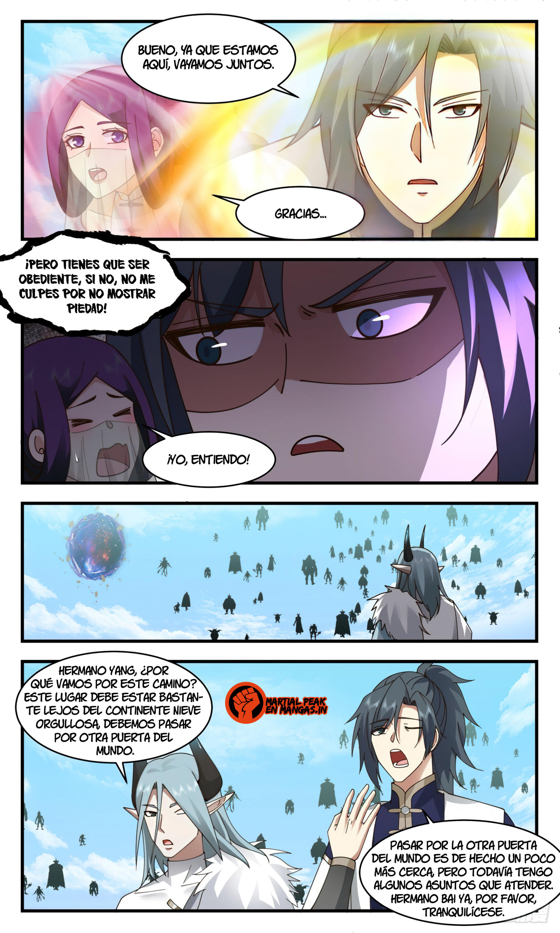Martial Peak Capítulo 2397 - Página 11 en español
