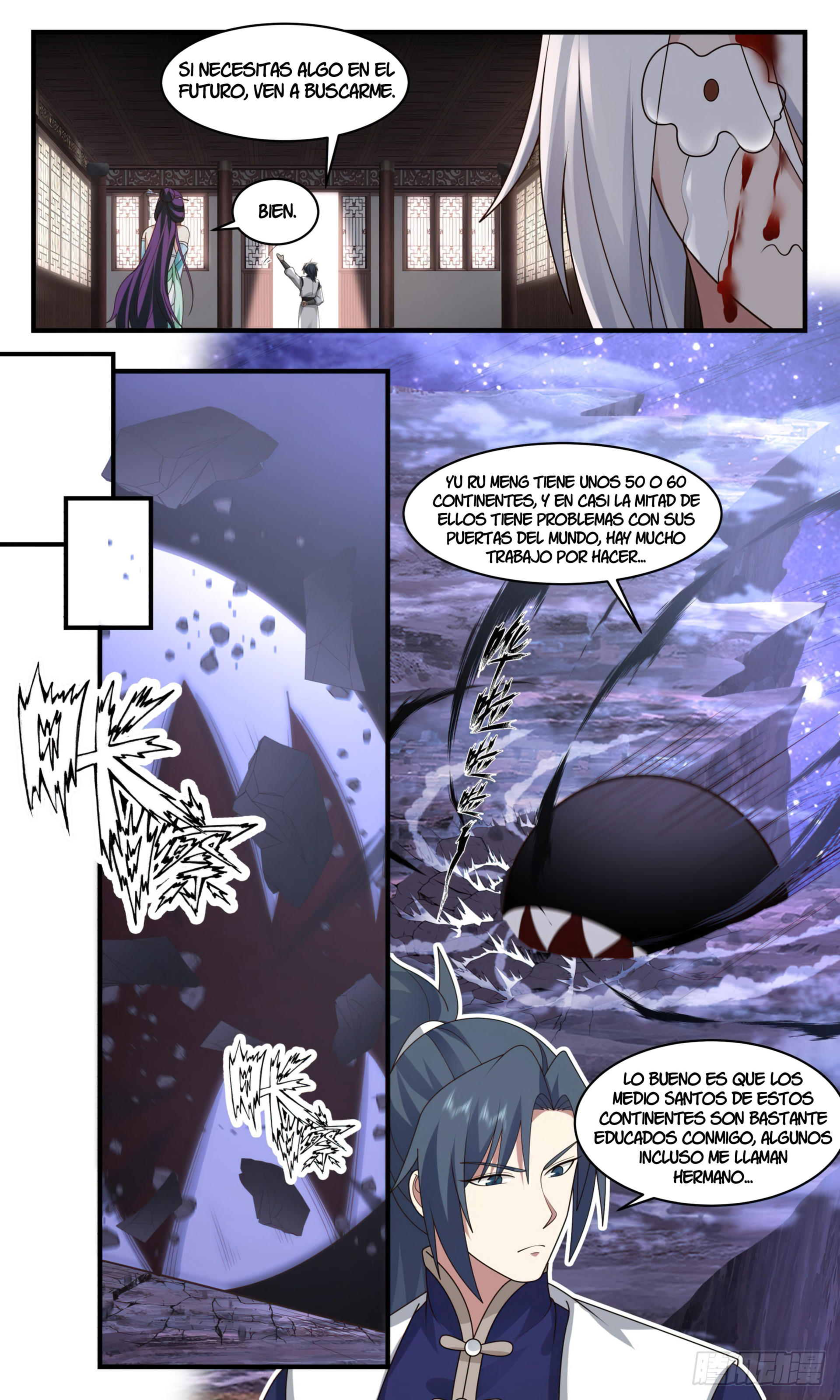 Martial Peak Capítulo 2397 - Página 3 en español