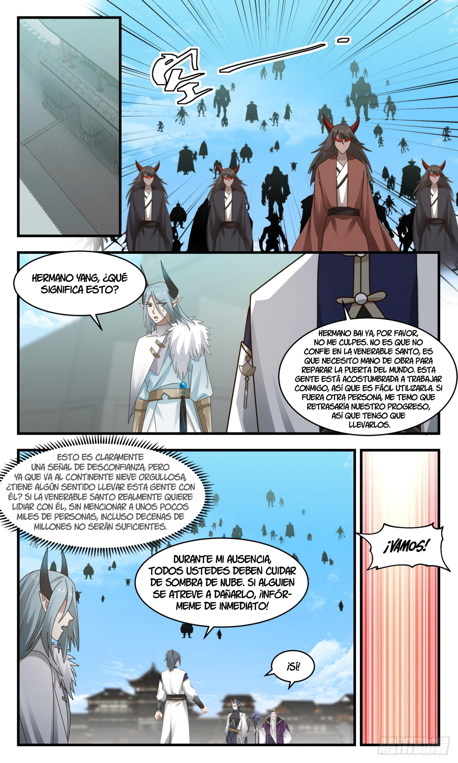 Martial Peak Capítulo 2397 - Página 9 en español
