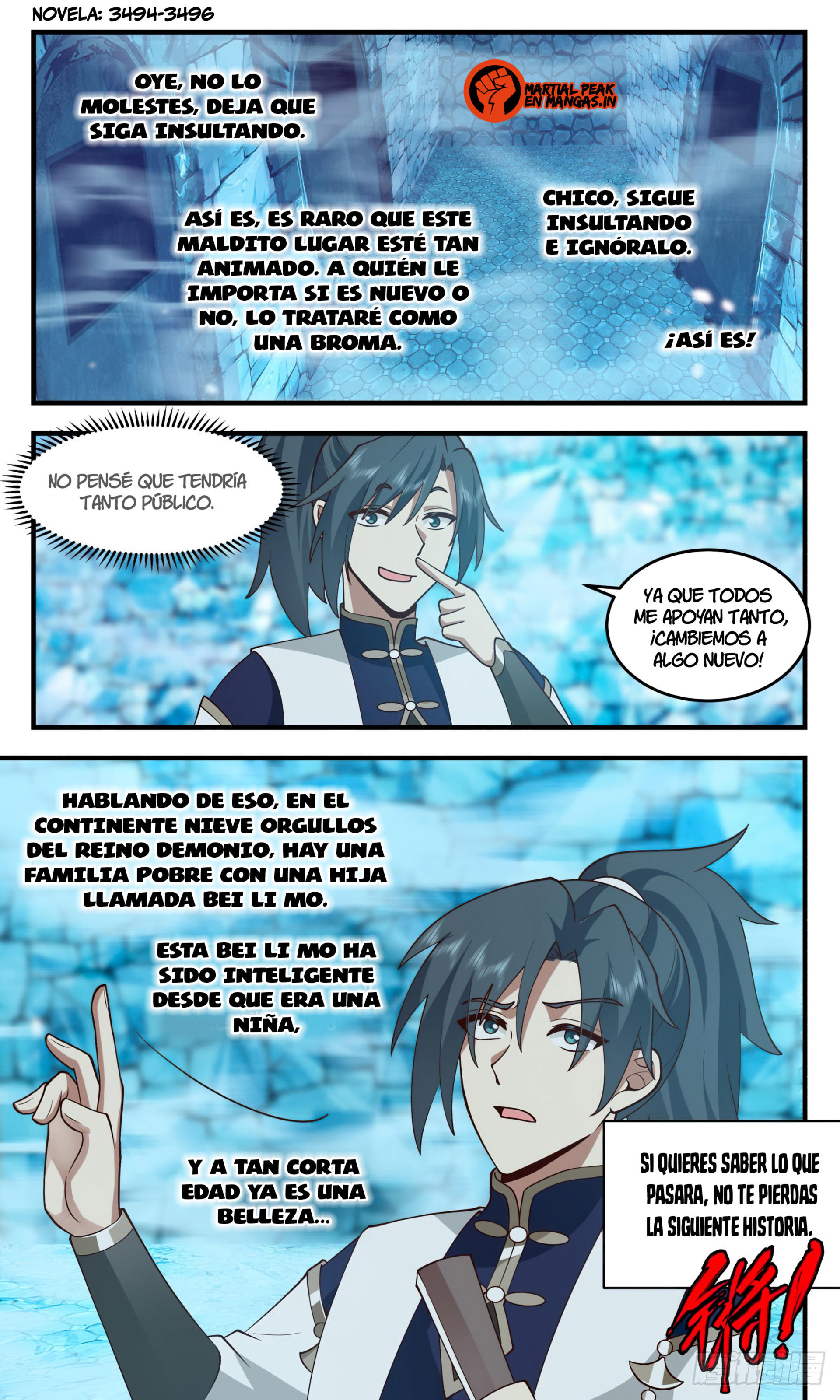 Martial Peak Capítulo 2400 - Página 13 en español