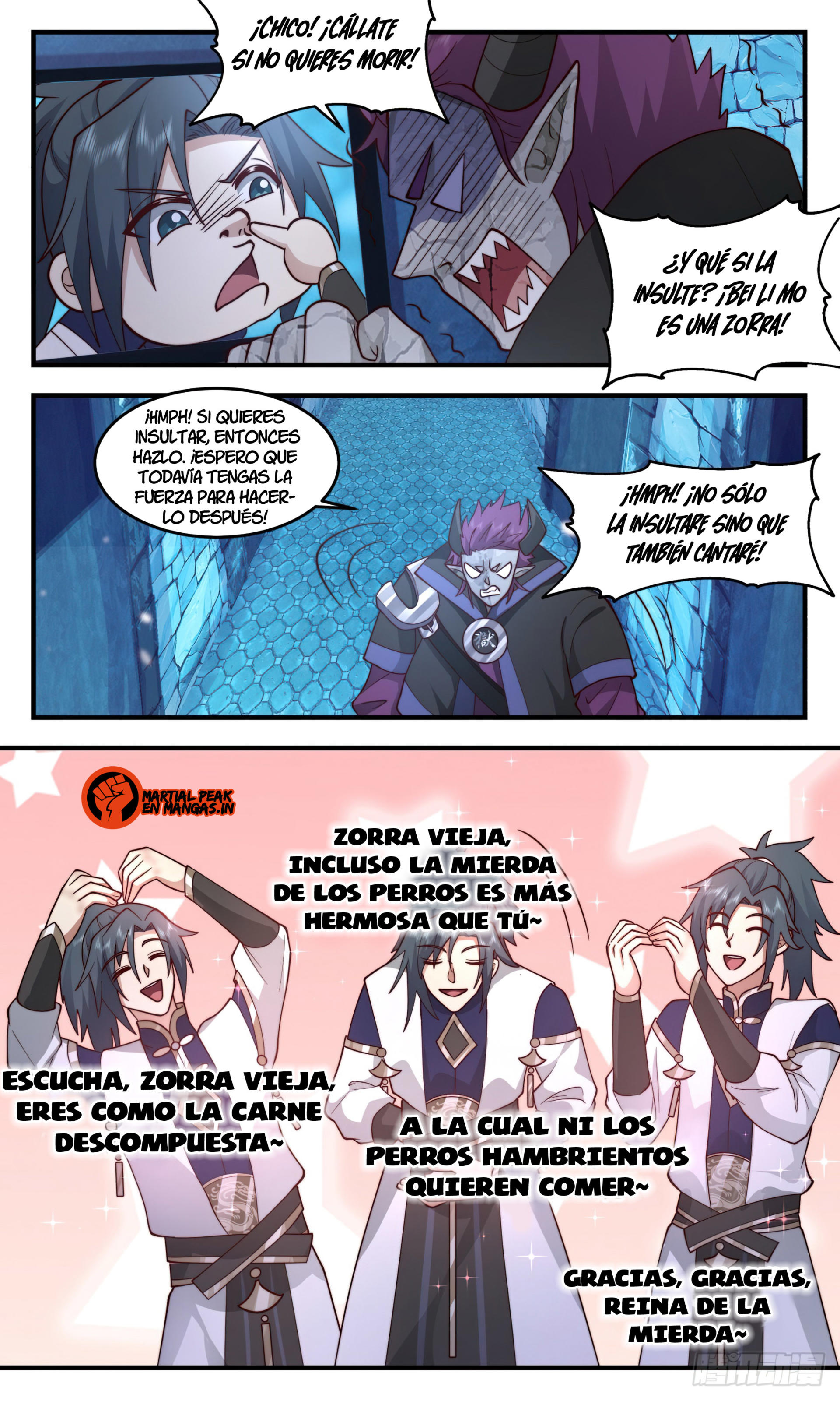 Martial Peak Capítulo 2400 - Página 6 en español