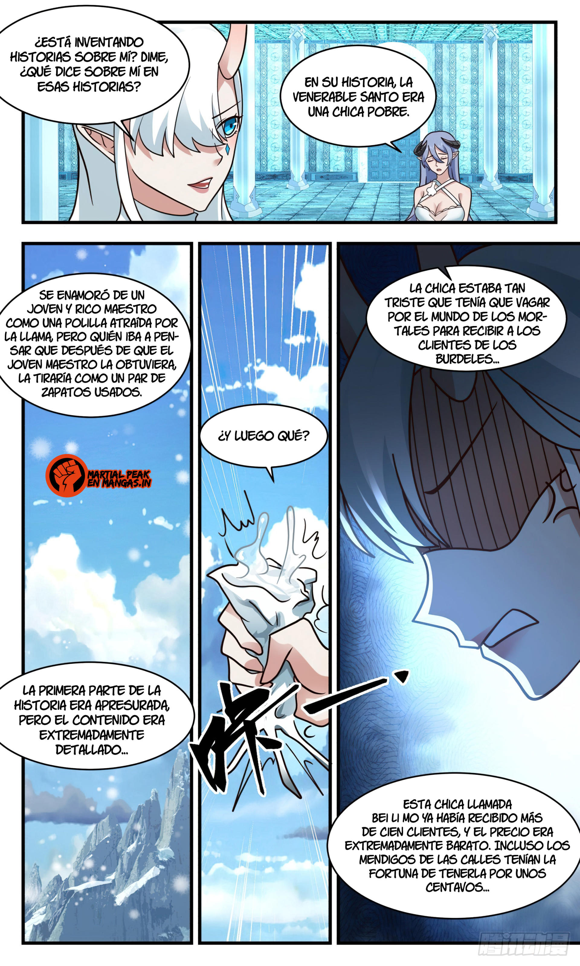 Martial Peak Capítulo 2401 - Página 3 en español