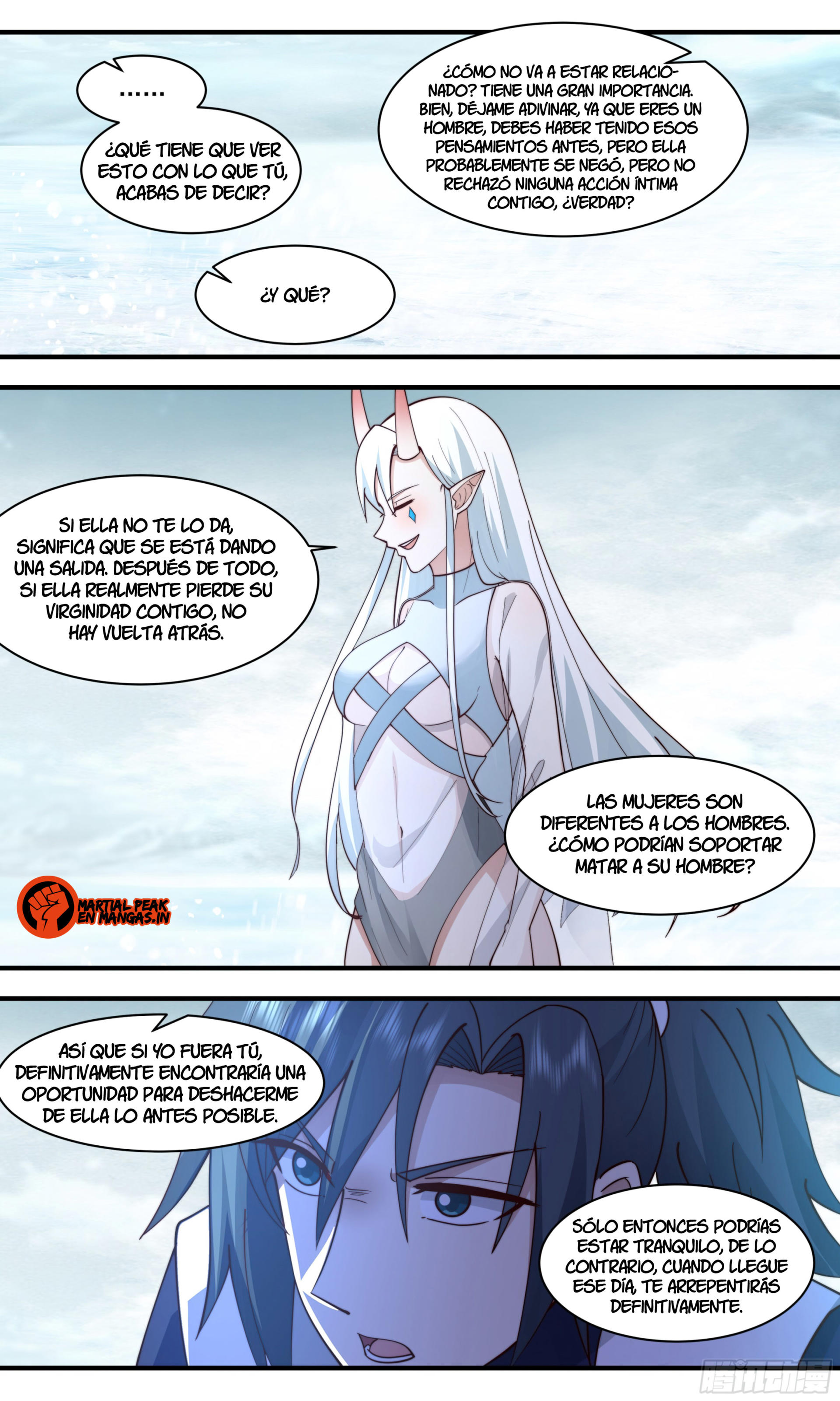 Martial Peak Capítulo 2403 - Página 8 en español