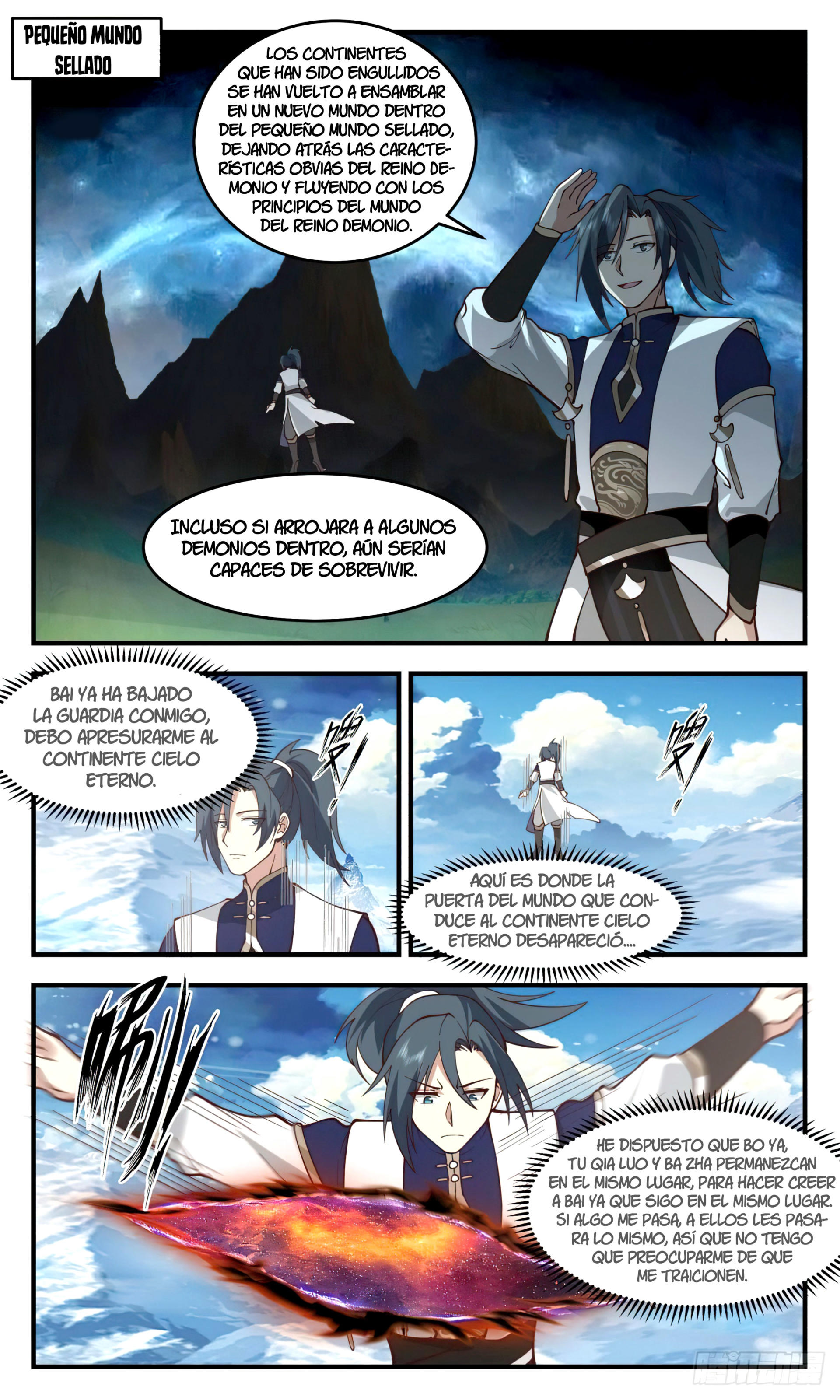 Martial Peak Capítulo 2404 - Página 11 en español