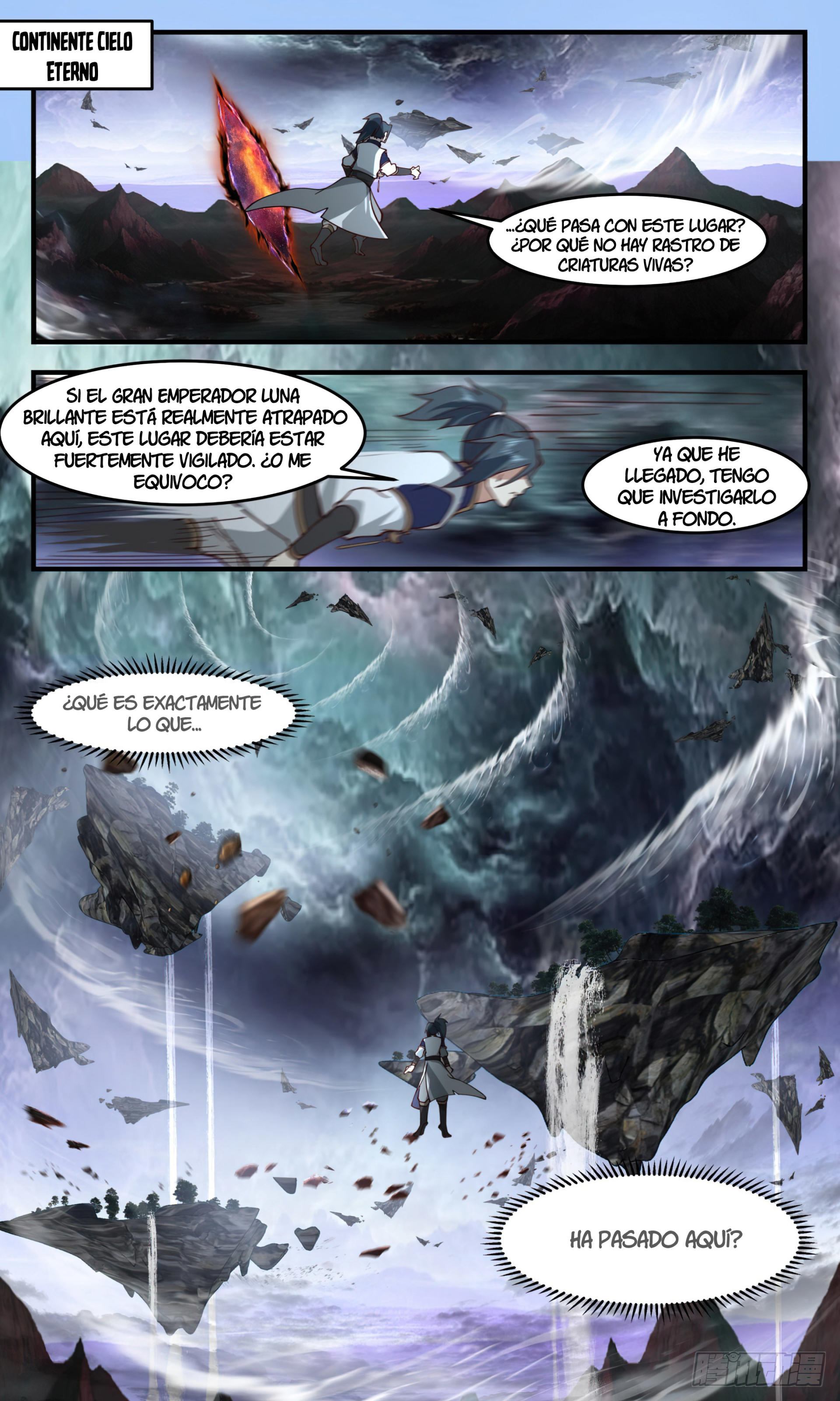 Martial Peak Capítulo 2404 - Página 12 en español