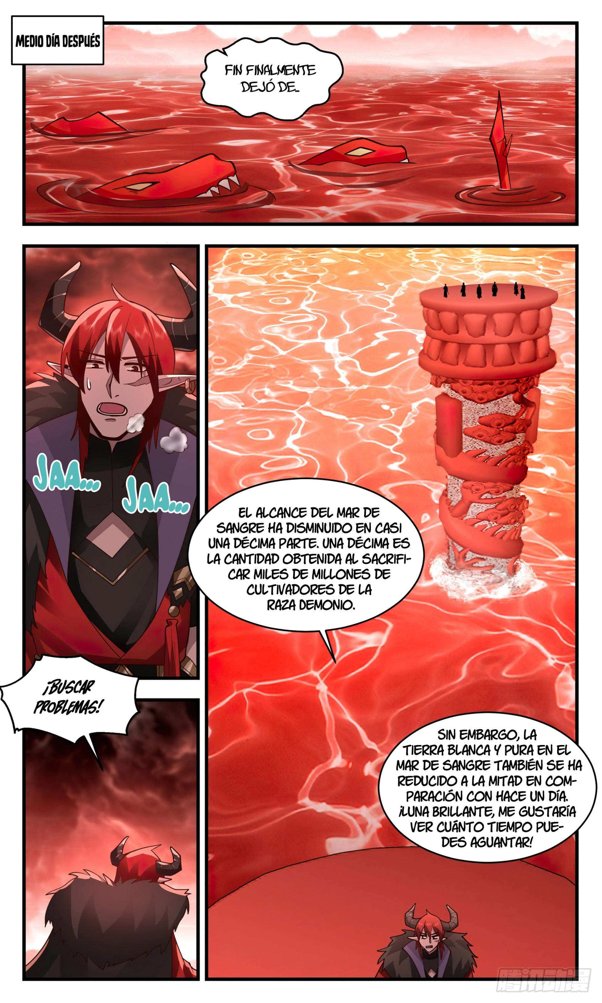 Martial Peak Capítulo 2407 - Página 11 en español