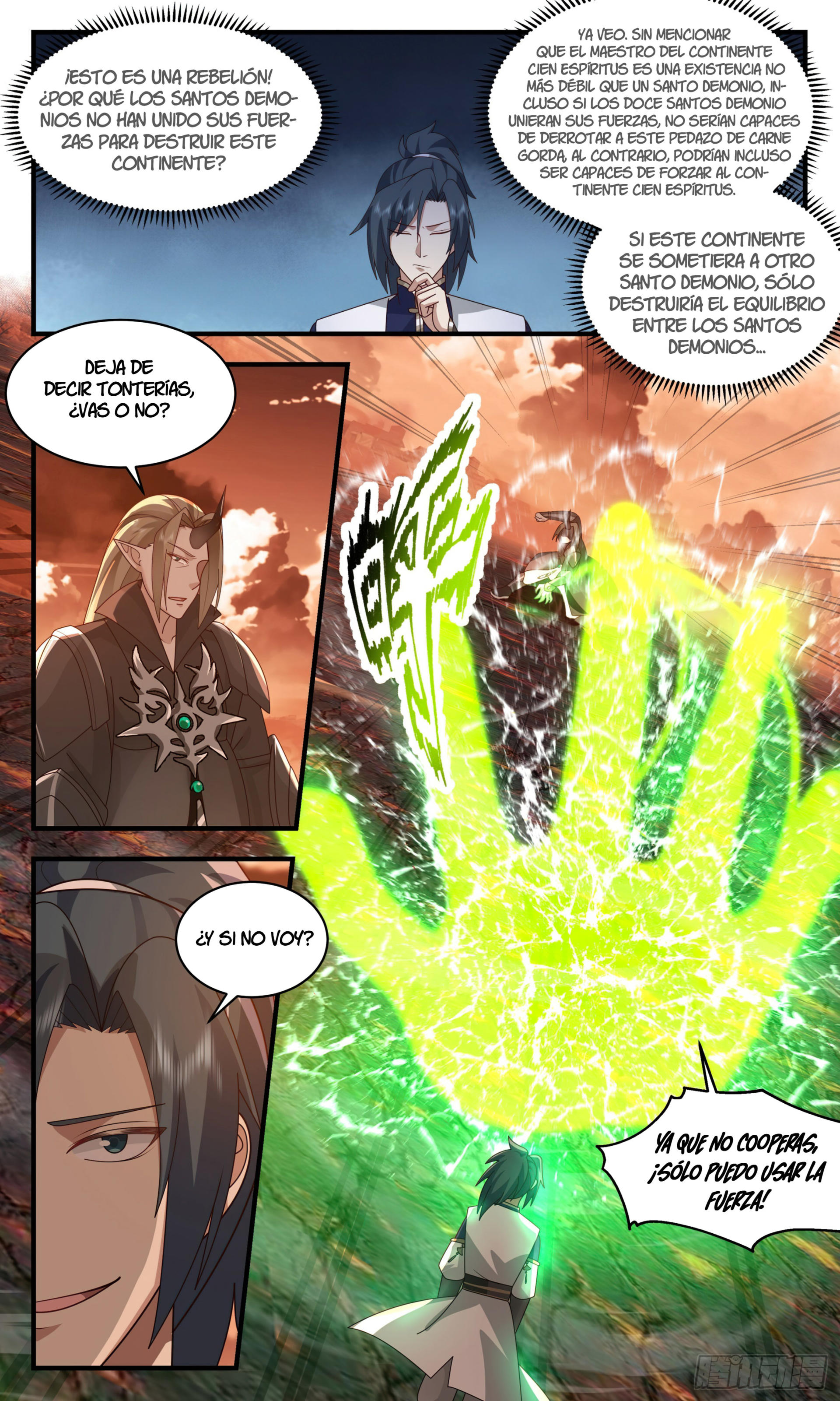 Martial Peak Capítulo 2408 - Página 11 en español