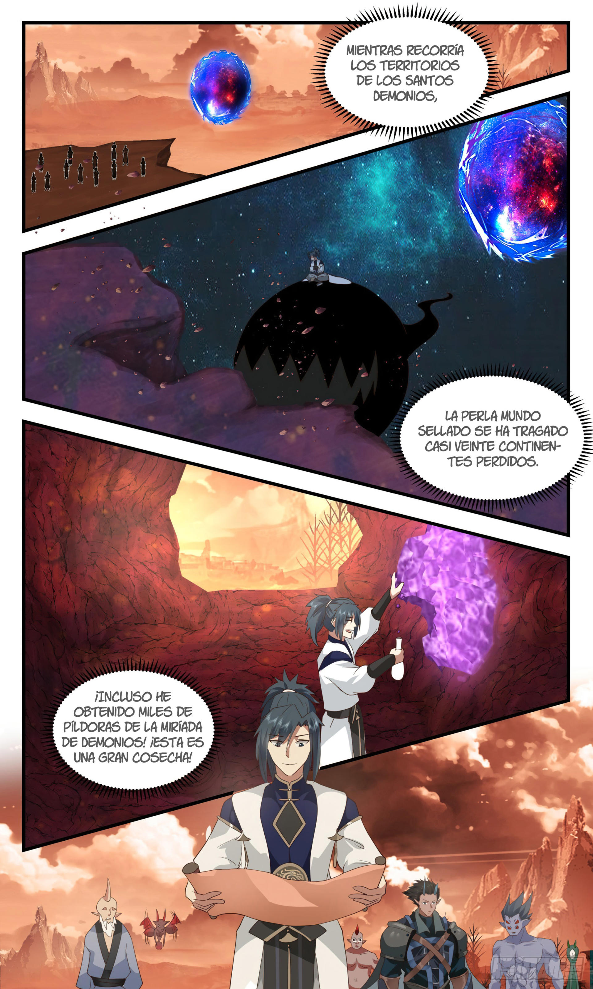 Martial Peak Capítulo 2408 - Página 6 en español