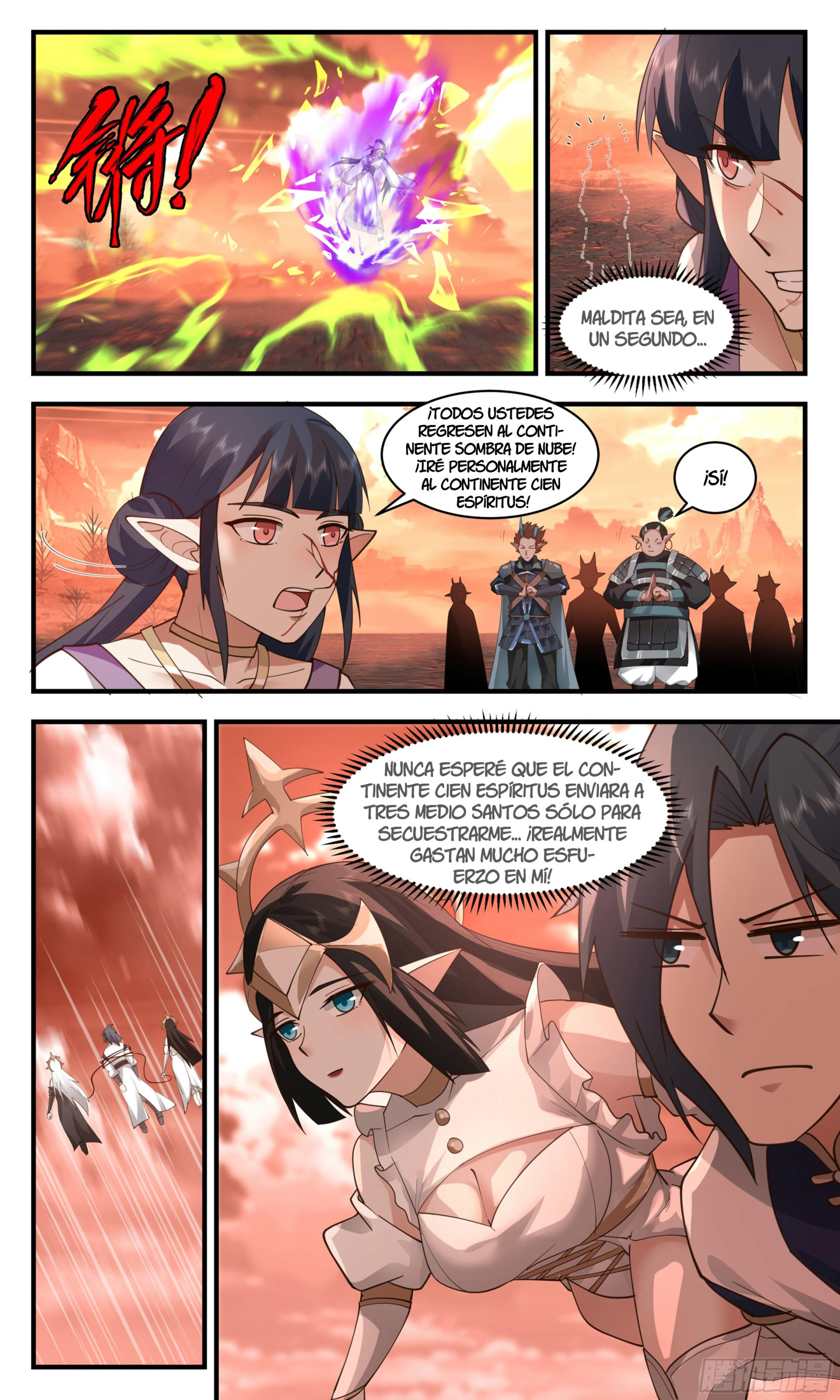 Martial Peak Capítulo 2409 - Página 4 en español