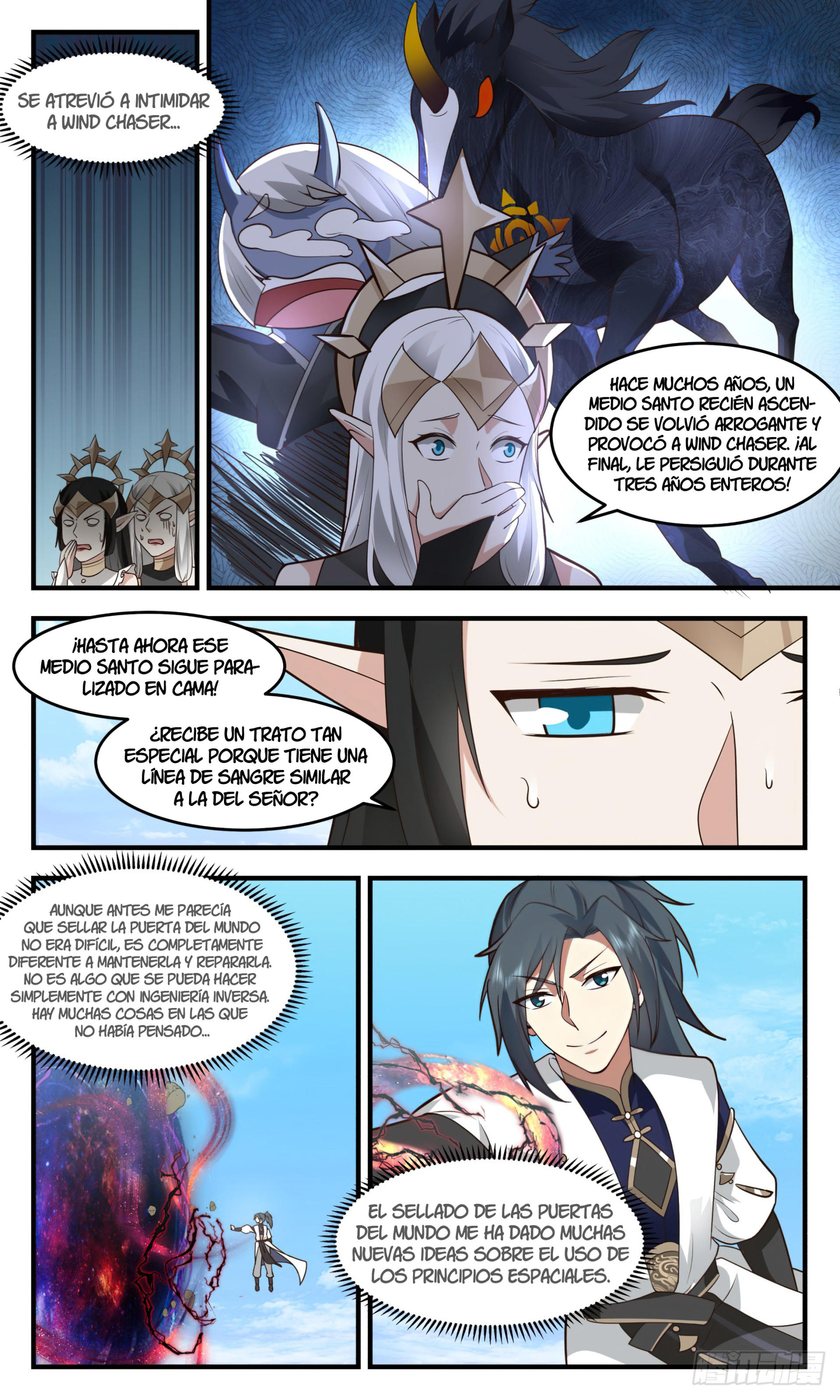 Martial Peak Capítulo 2414 - Página 8 en español