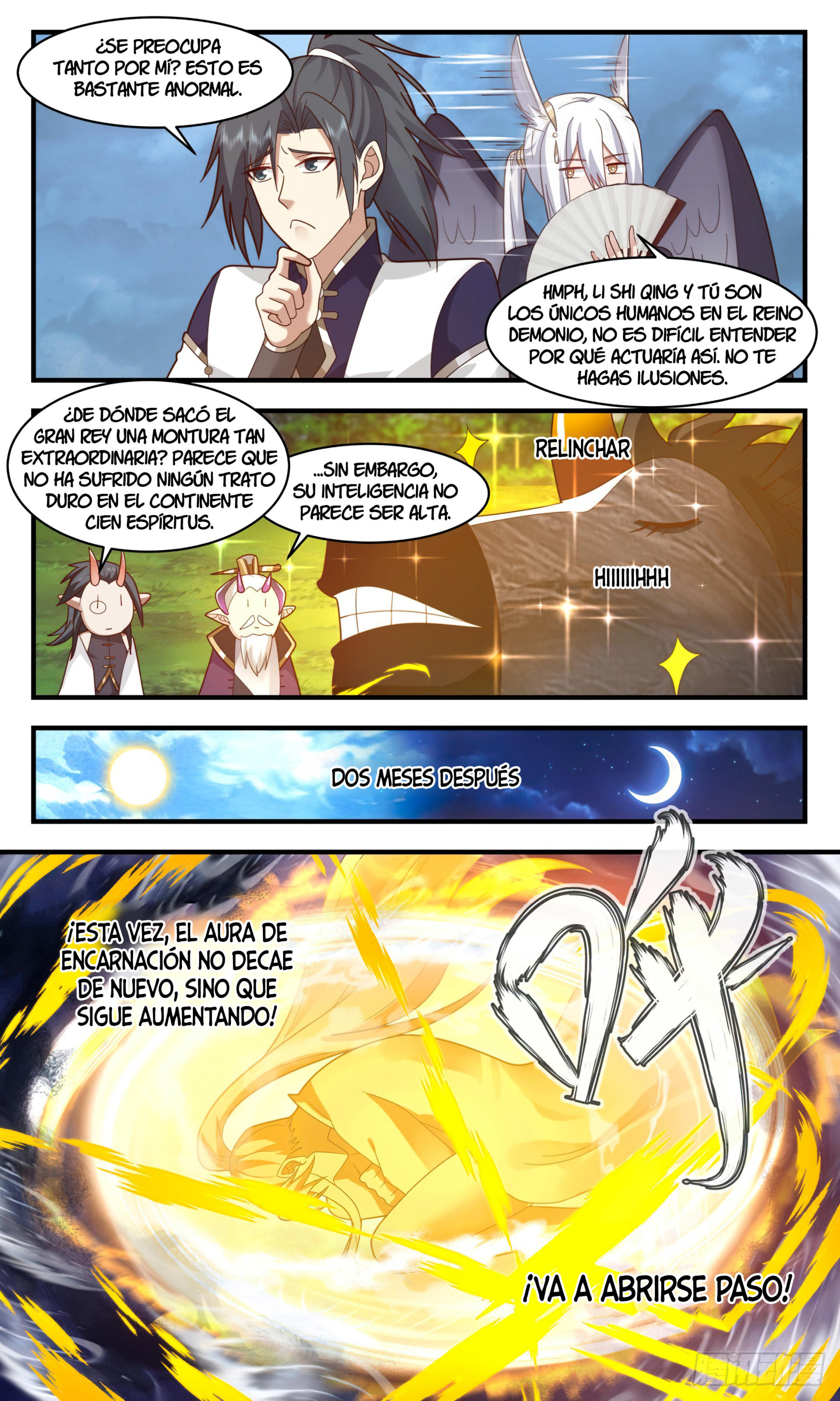 Martial Peak Capítulo 2415 - Página 10 en español