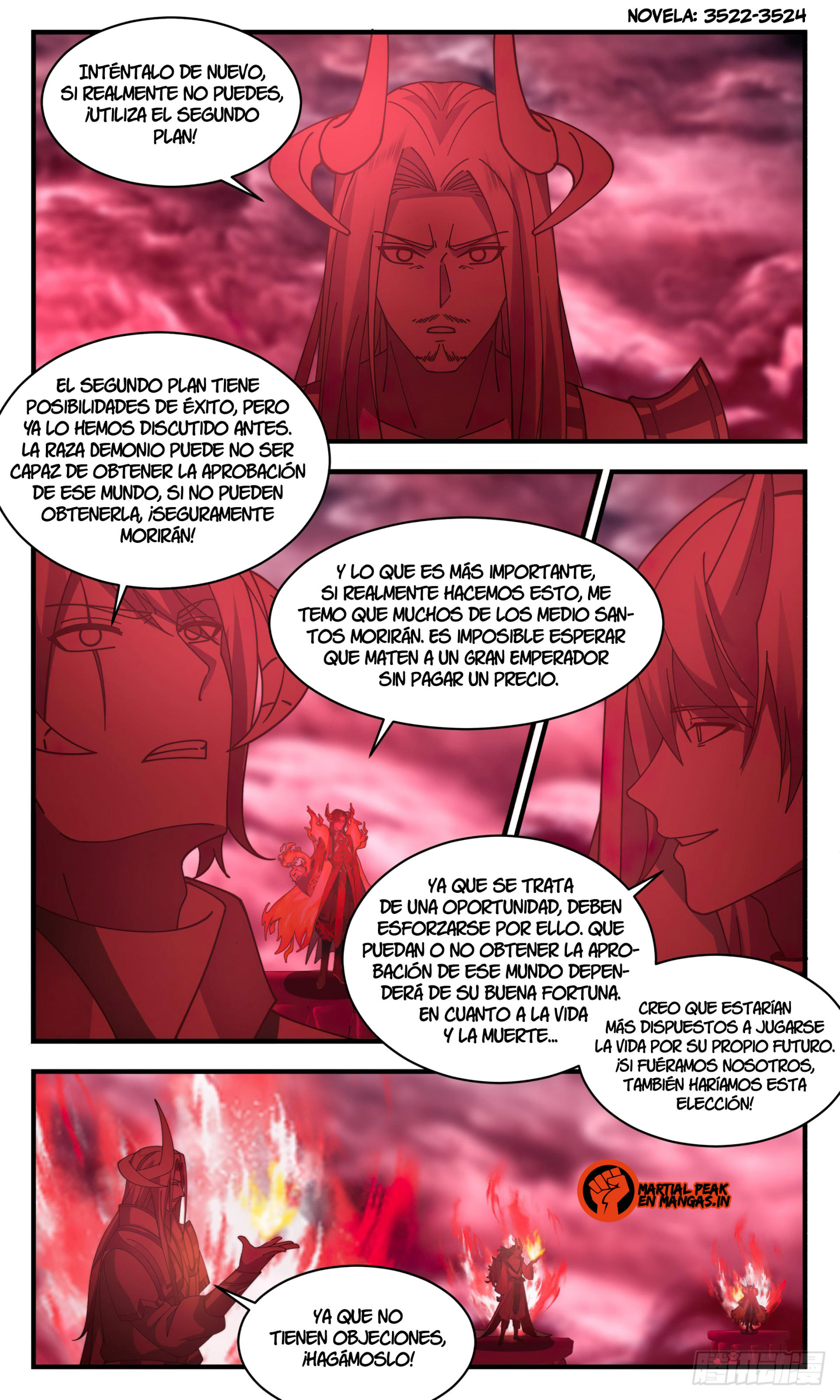 Martial Peak Capítulo 2416 - Página 11 en español