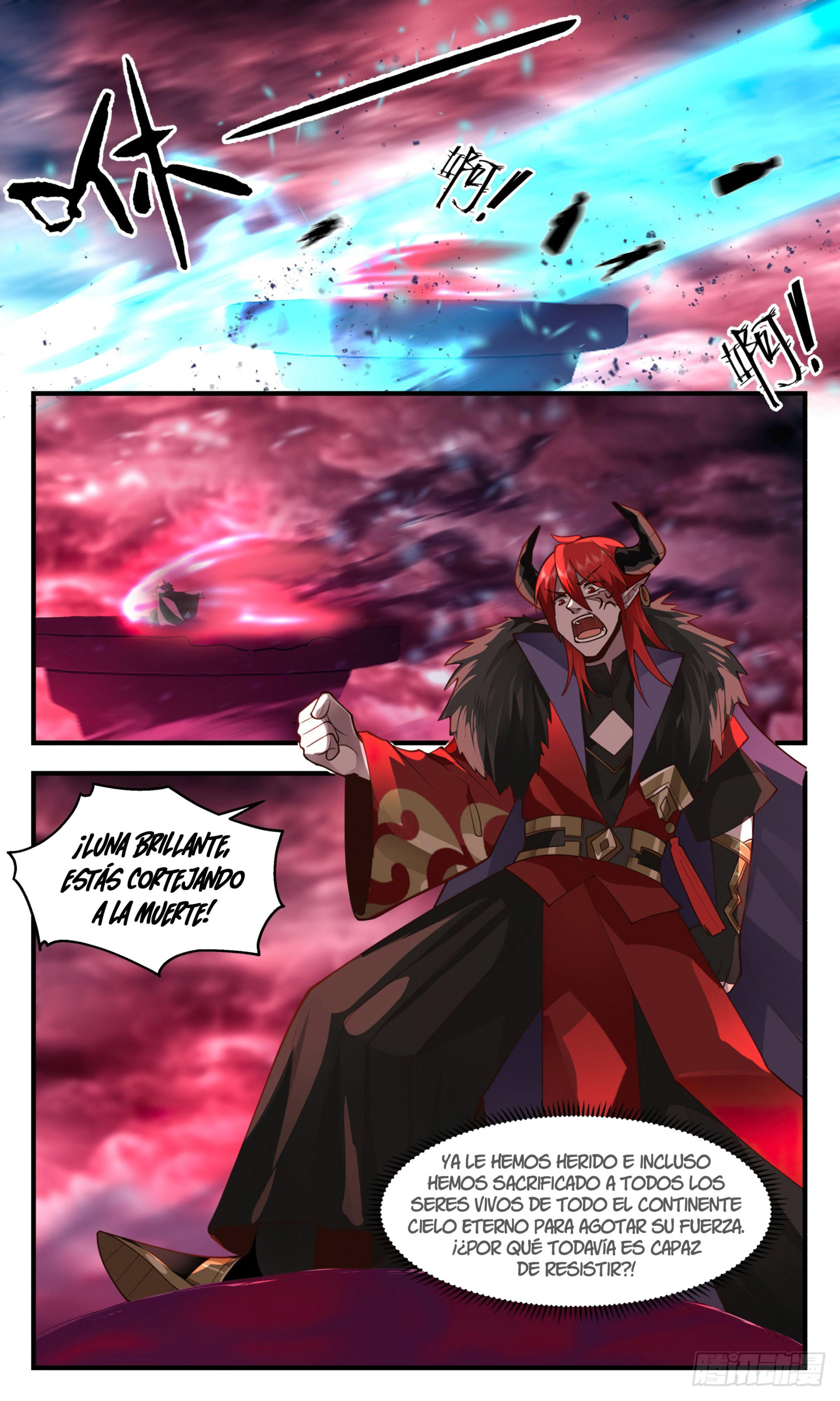 Martial Peak Capítulo 2416 - Página 3 en español