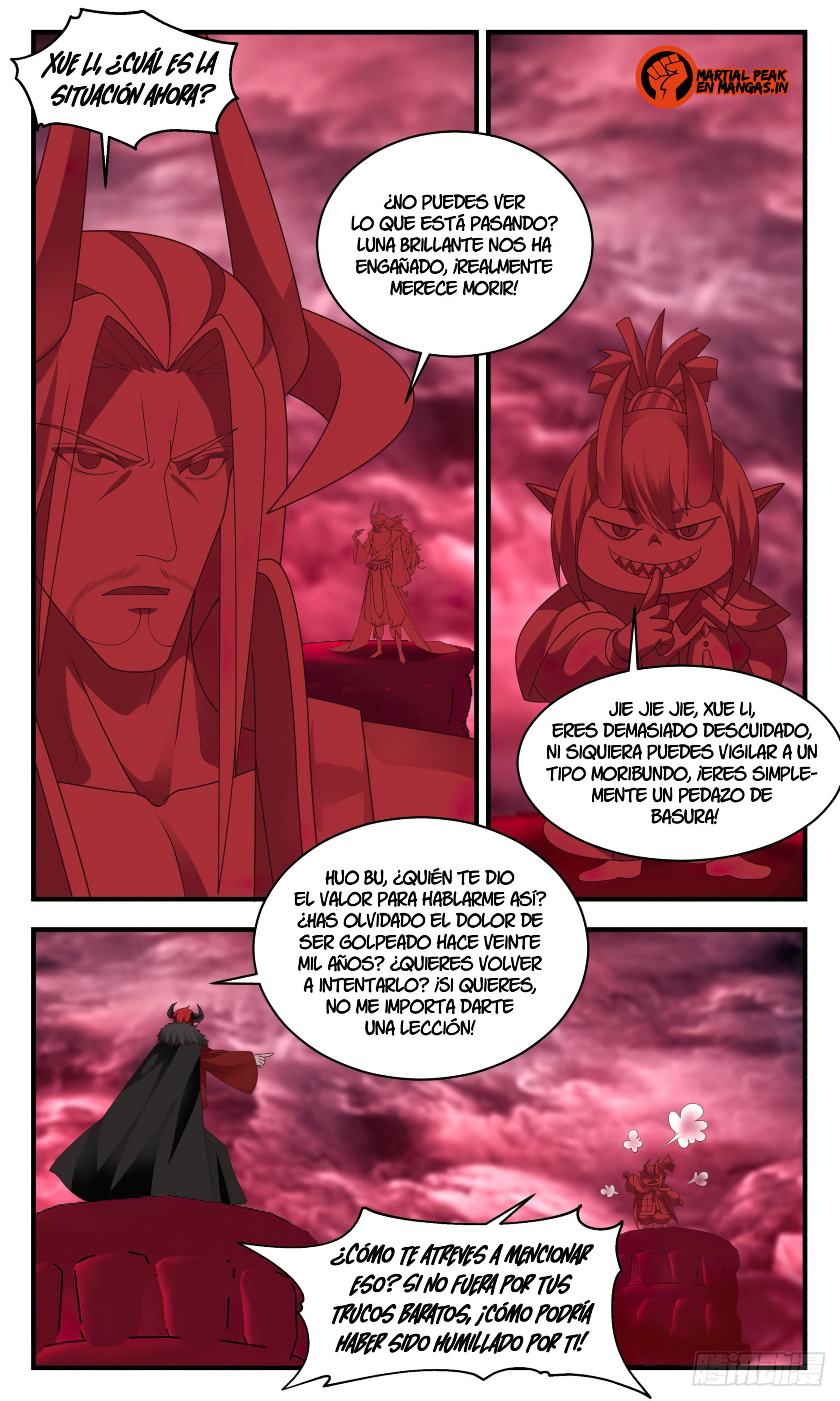 Martial Peak Capítulo 2416 - Página 9 en español