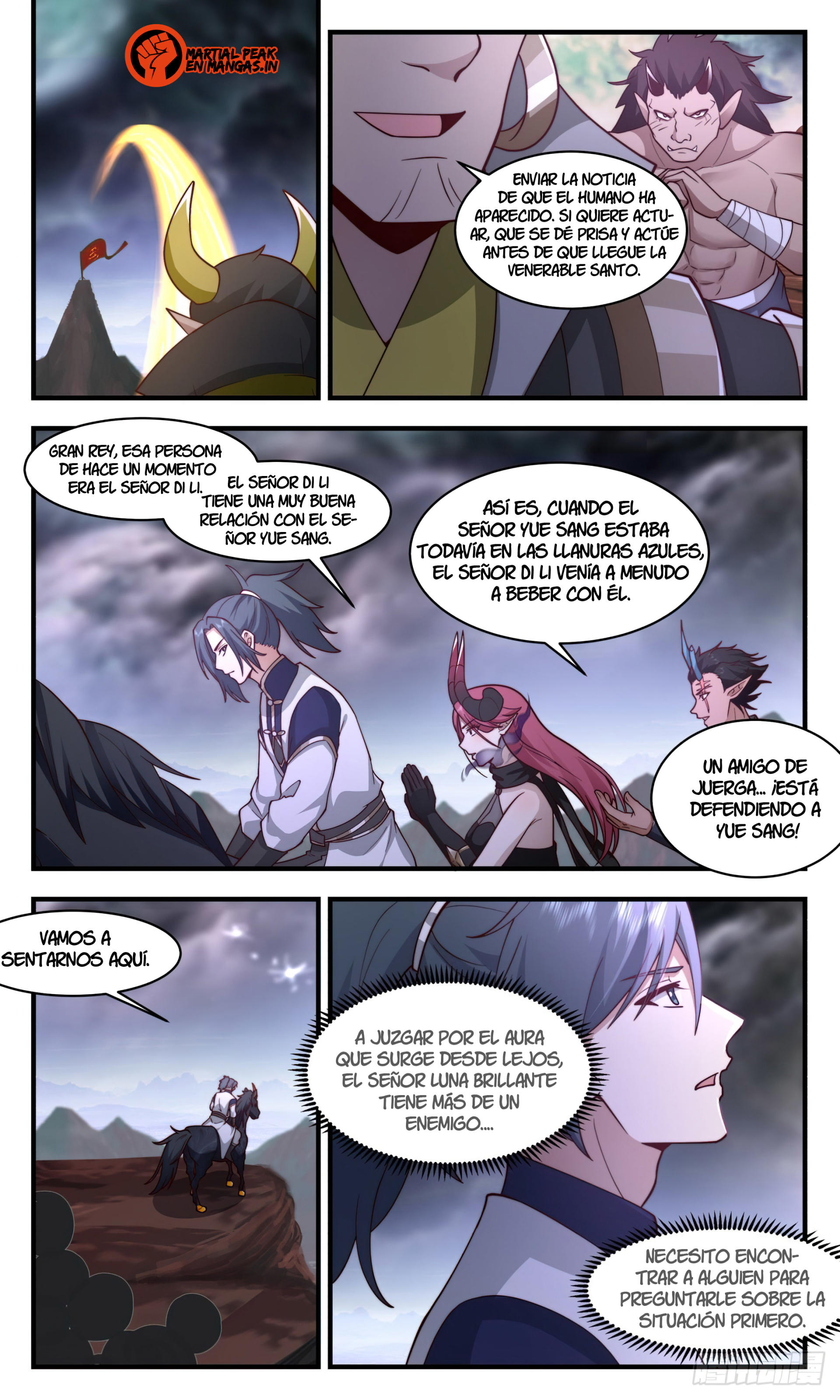 Martial Peak Capítulo 2418 - Página 11 en español