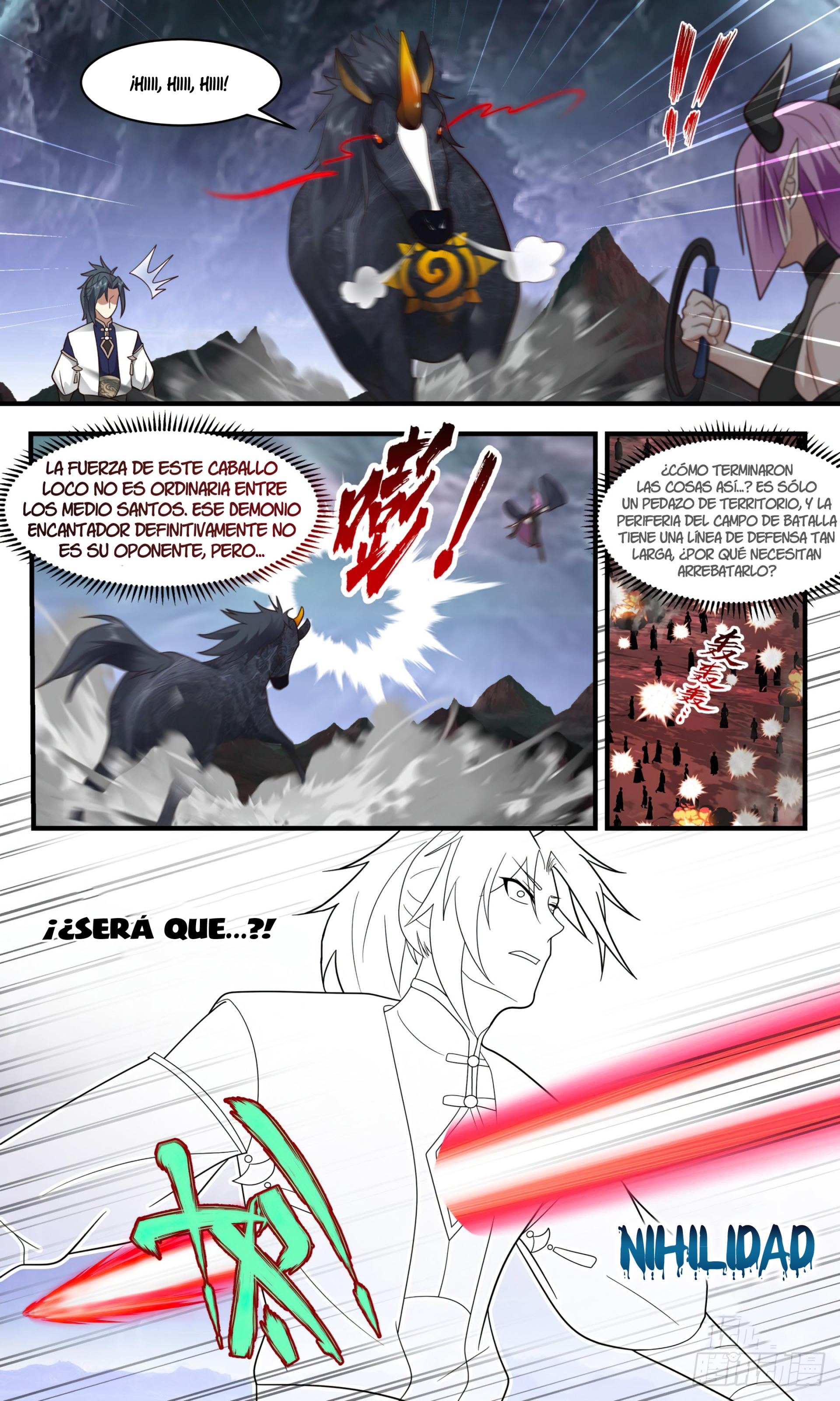 Martial Peak Capítulo 2419 - Página 12 en español