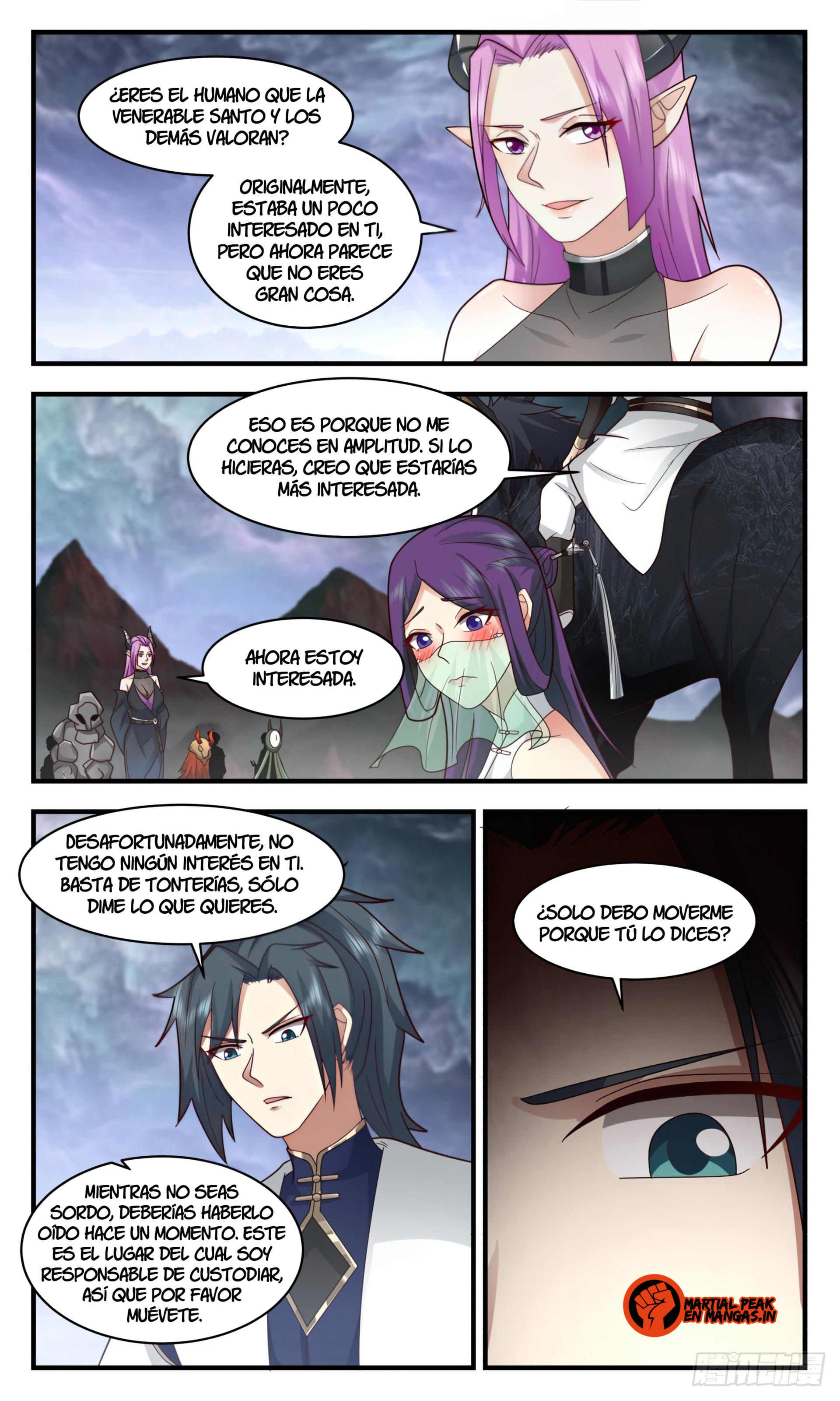 Martial Peak Capítulo 2419 - Página 7 en español