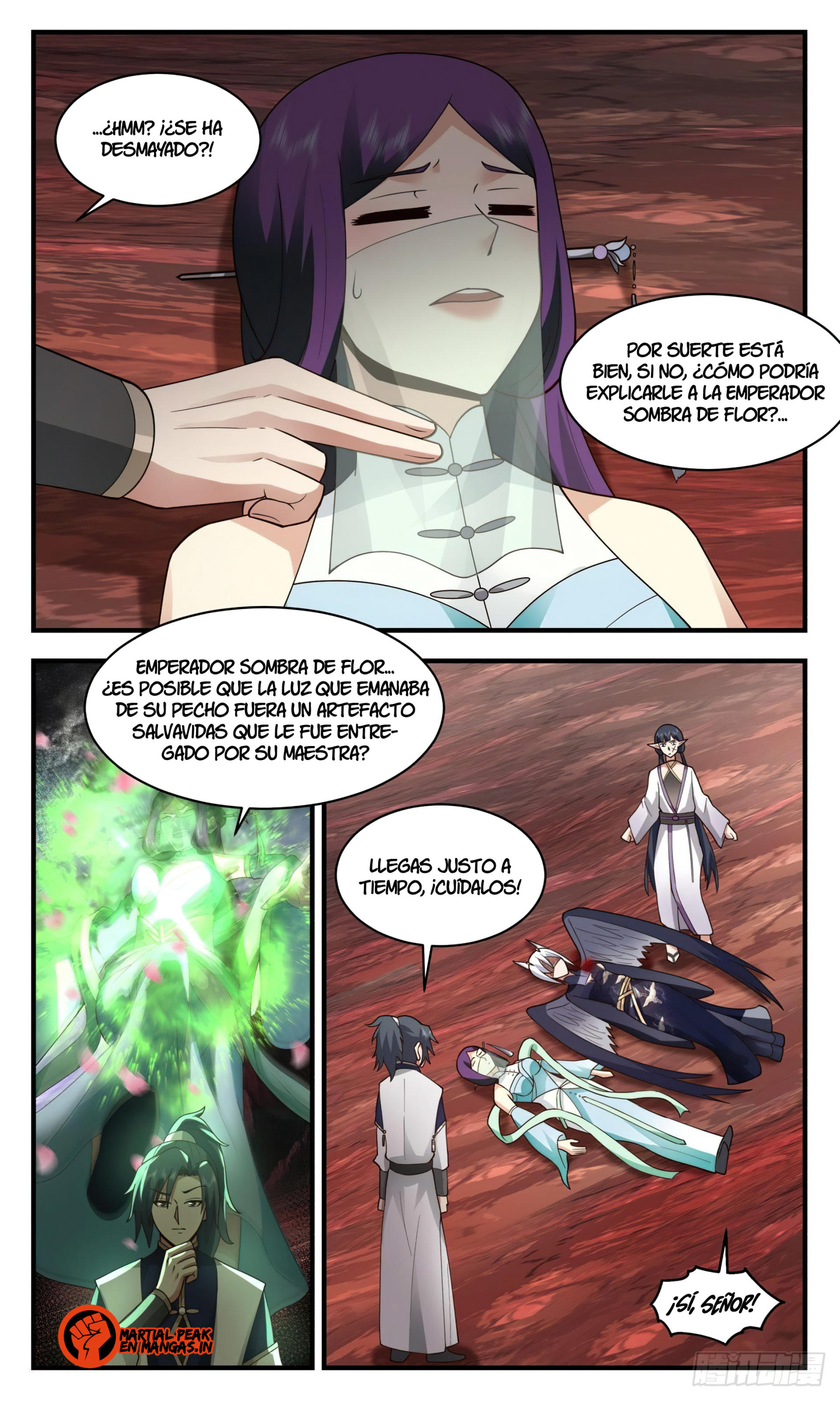 Martial Peak Capítulo 2420 - Página 12 en español