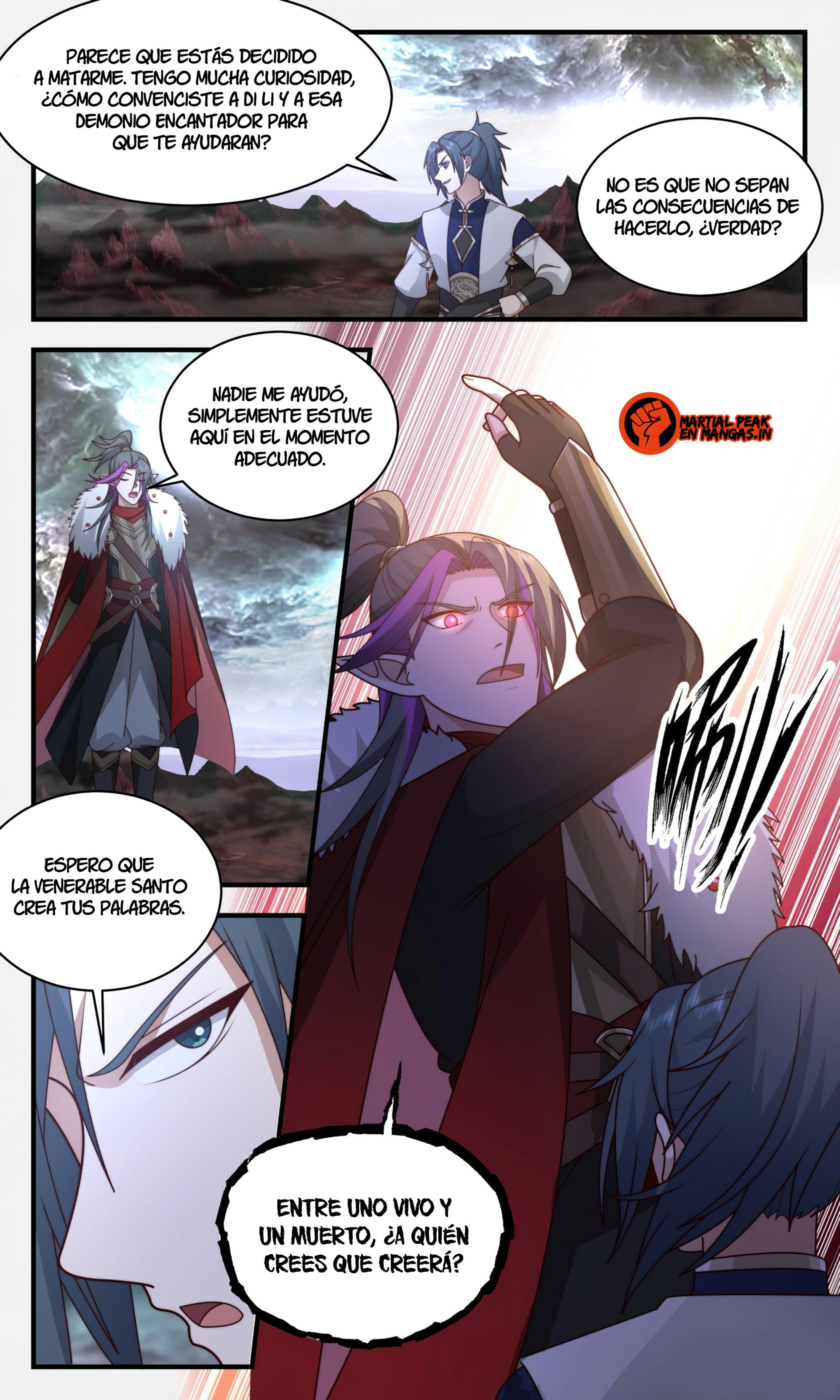 Martial Peak Capítulo 2420 - Página 4 en español