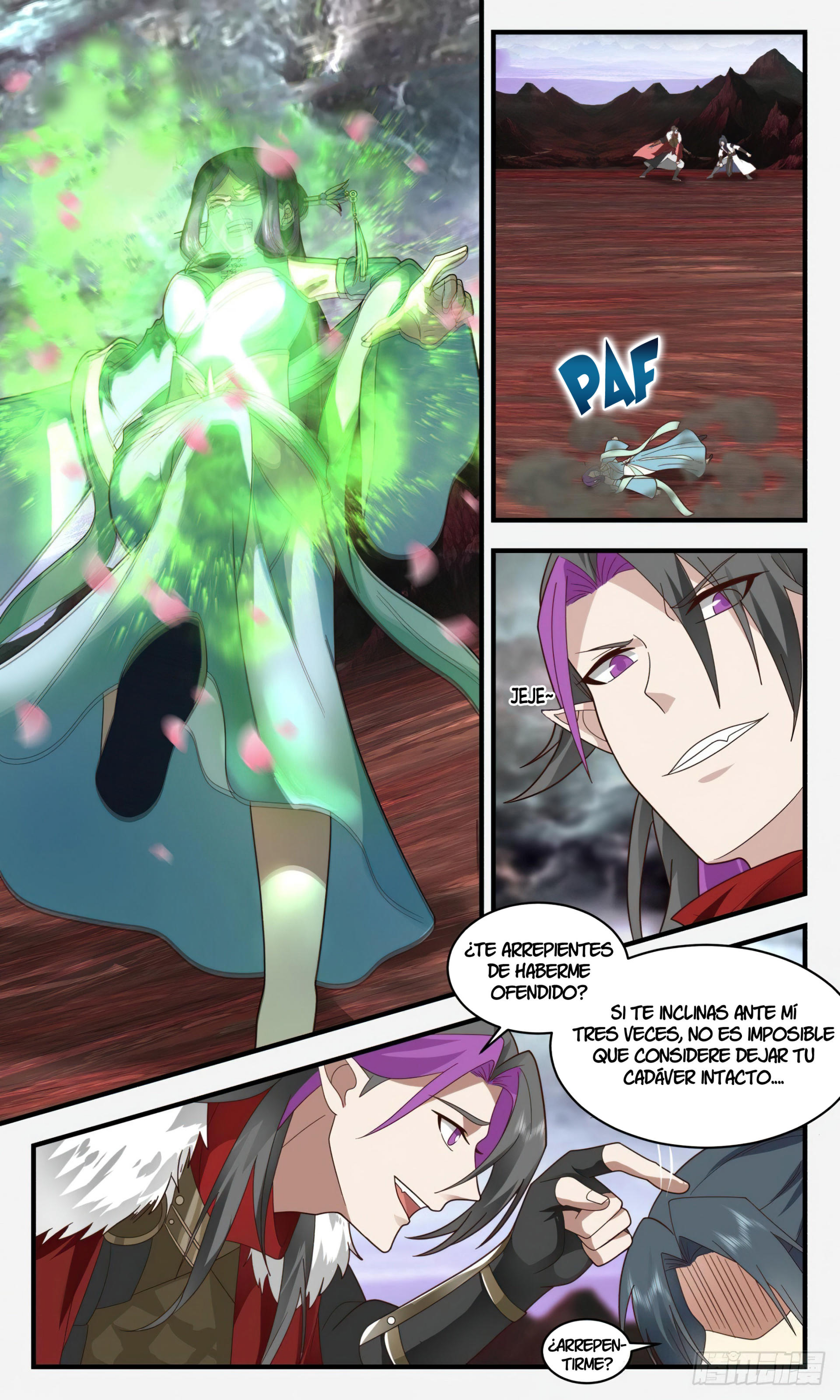 Martial Peak Capítulo 2420 - Página 7 en español