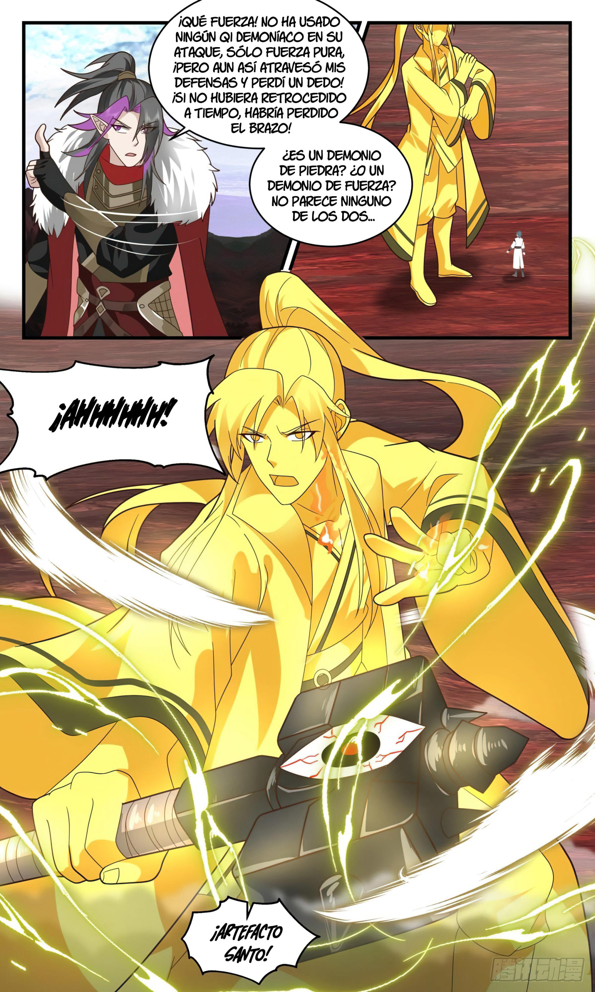 Martial Peak Capítulo 2420 - Página 9 en español