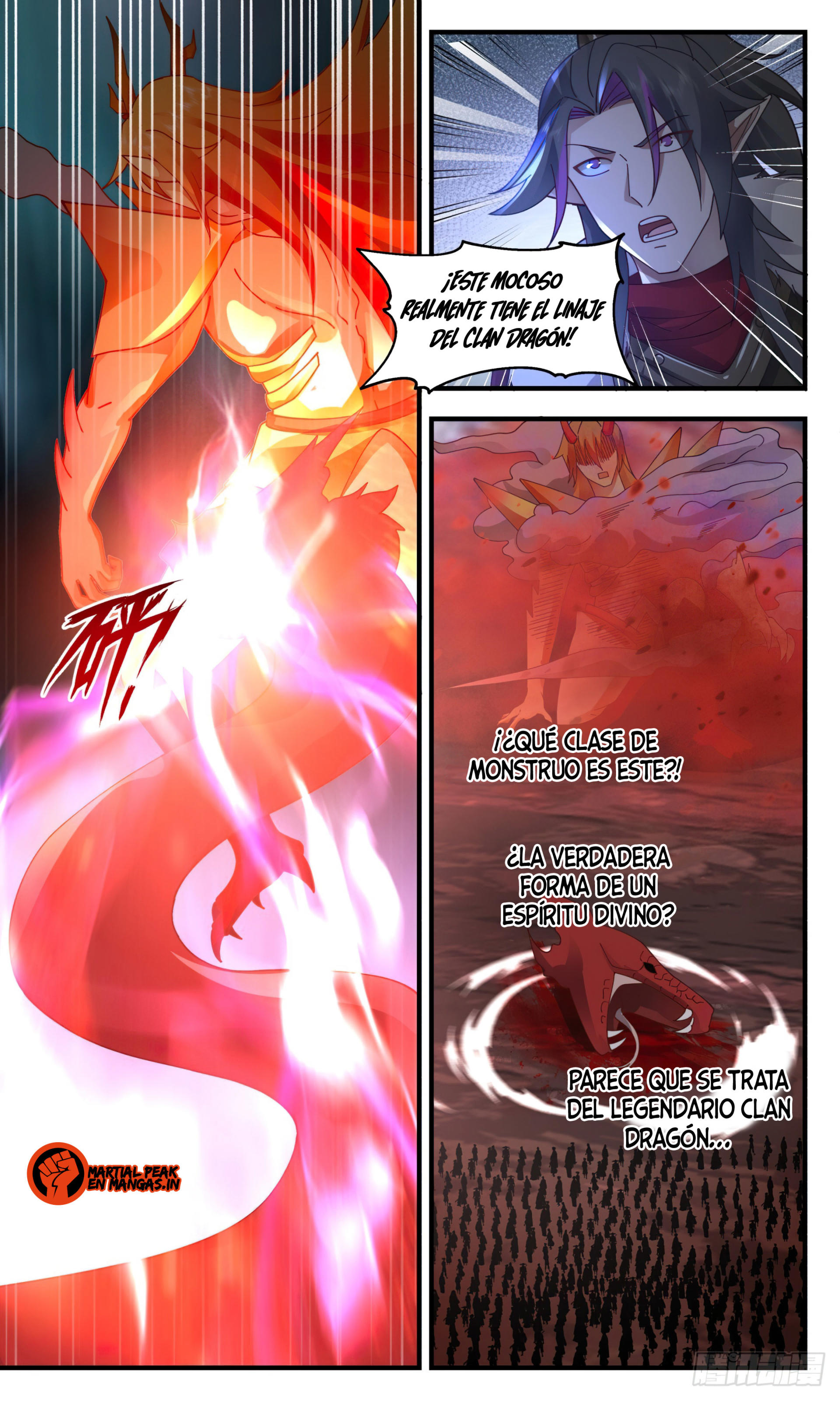 Martial Peak Capítulo 2421 - Página 5 en español