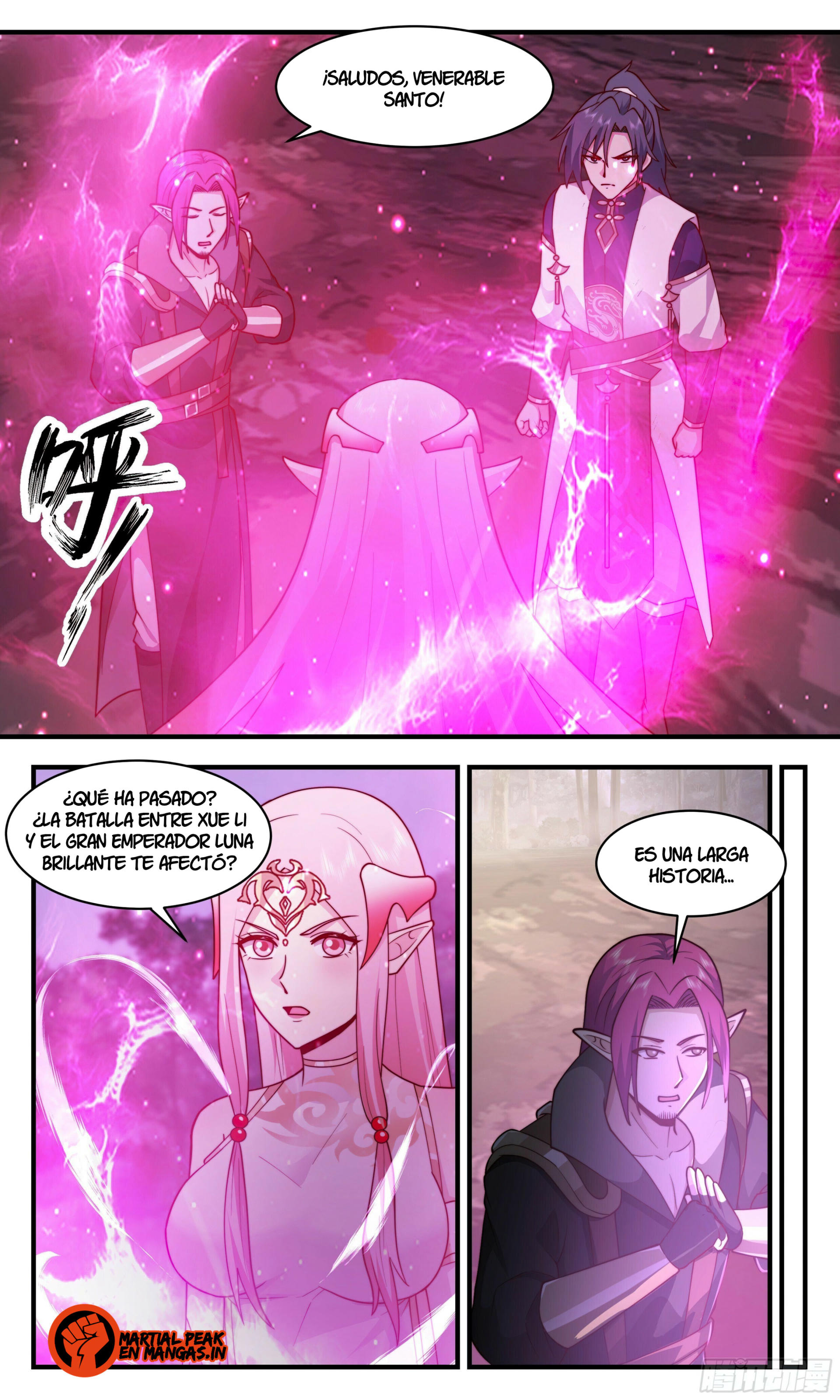 Martial Peak Capítulo 2422 - Página 5 en español