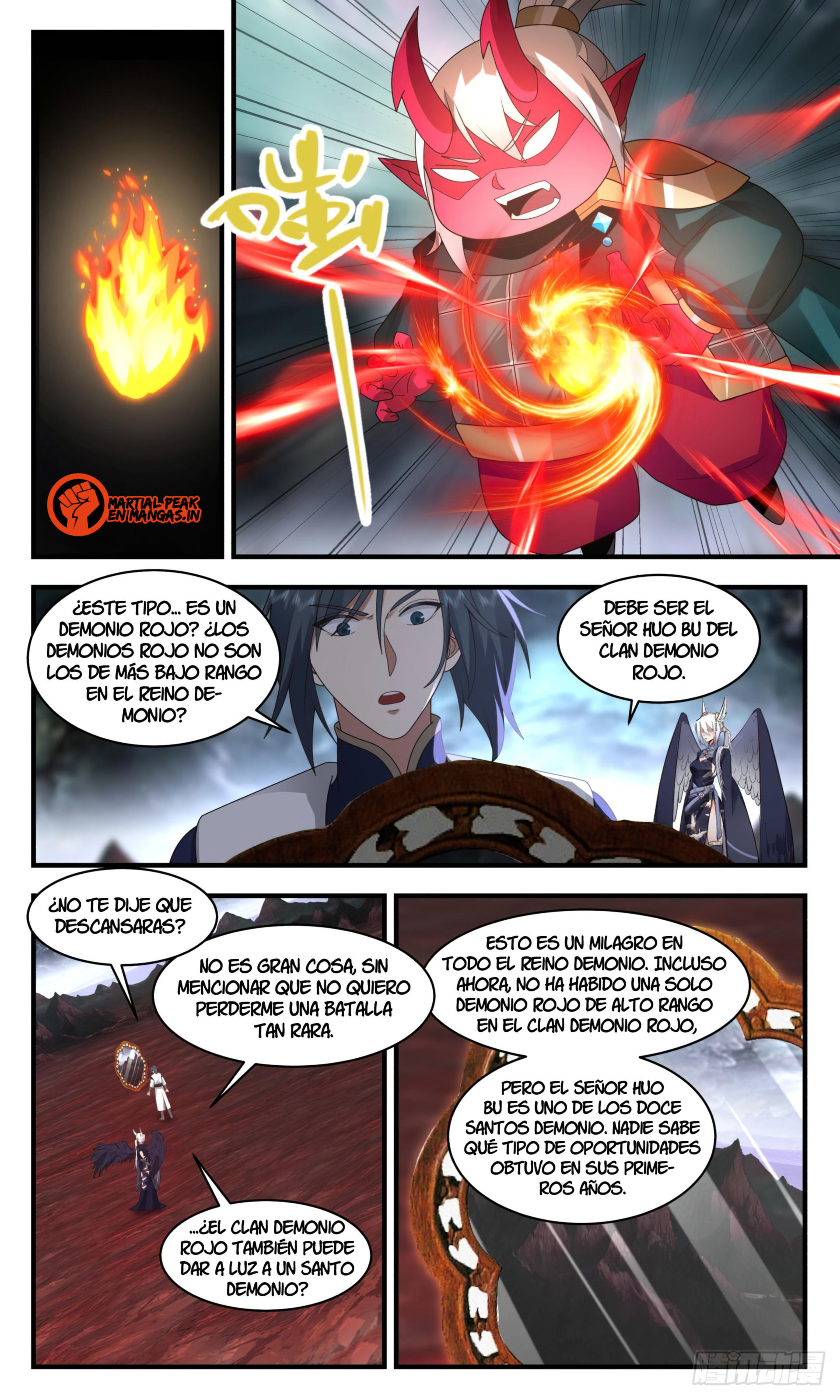 Martial Peak Capítulo 2423 - Página 11 en español