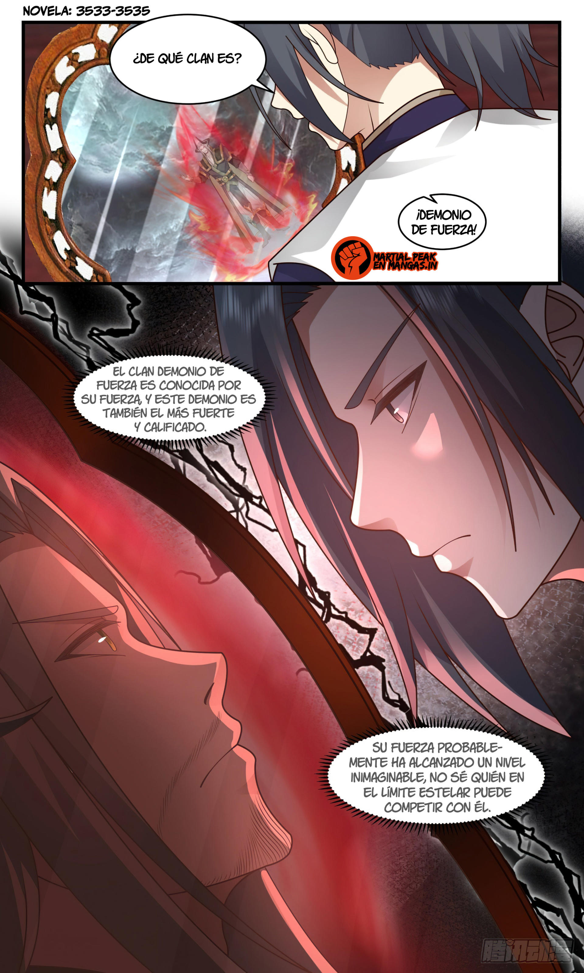 Martial Peak Capítulo 2423 - Página 13 en español