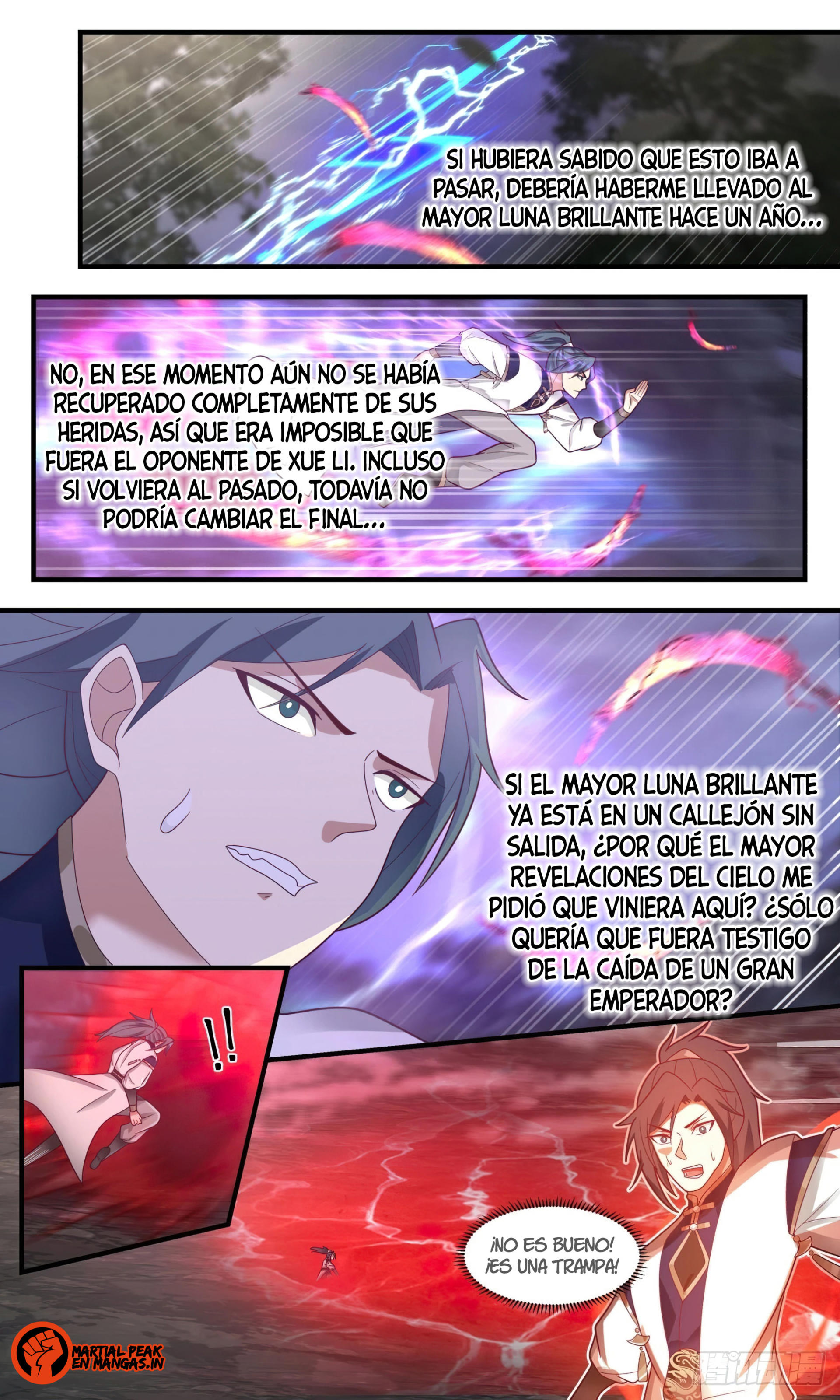Martial Peak Capítulo 2425 - Página 6 en español