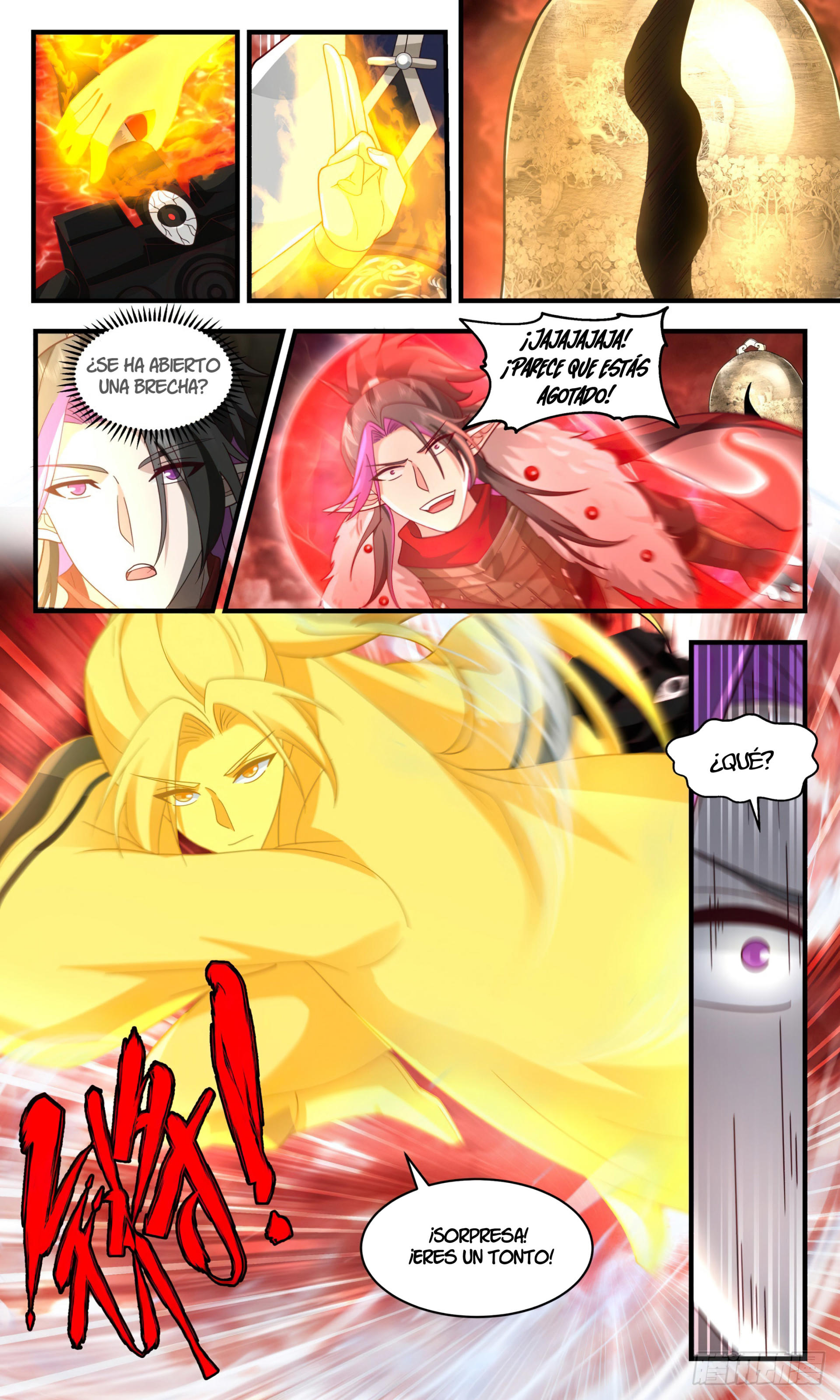 Martial Peak Capítulo 2427 - Página 10 en español